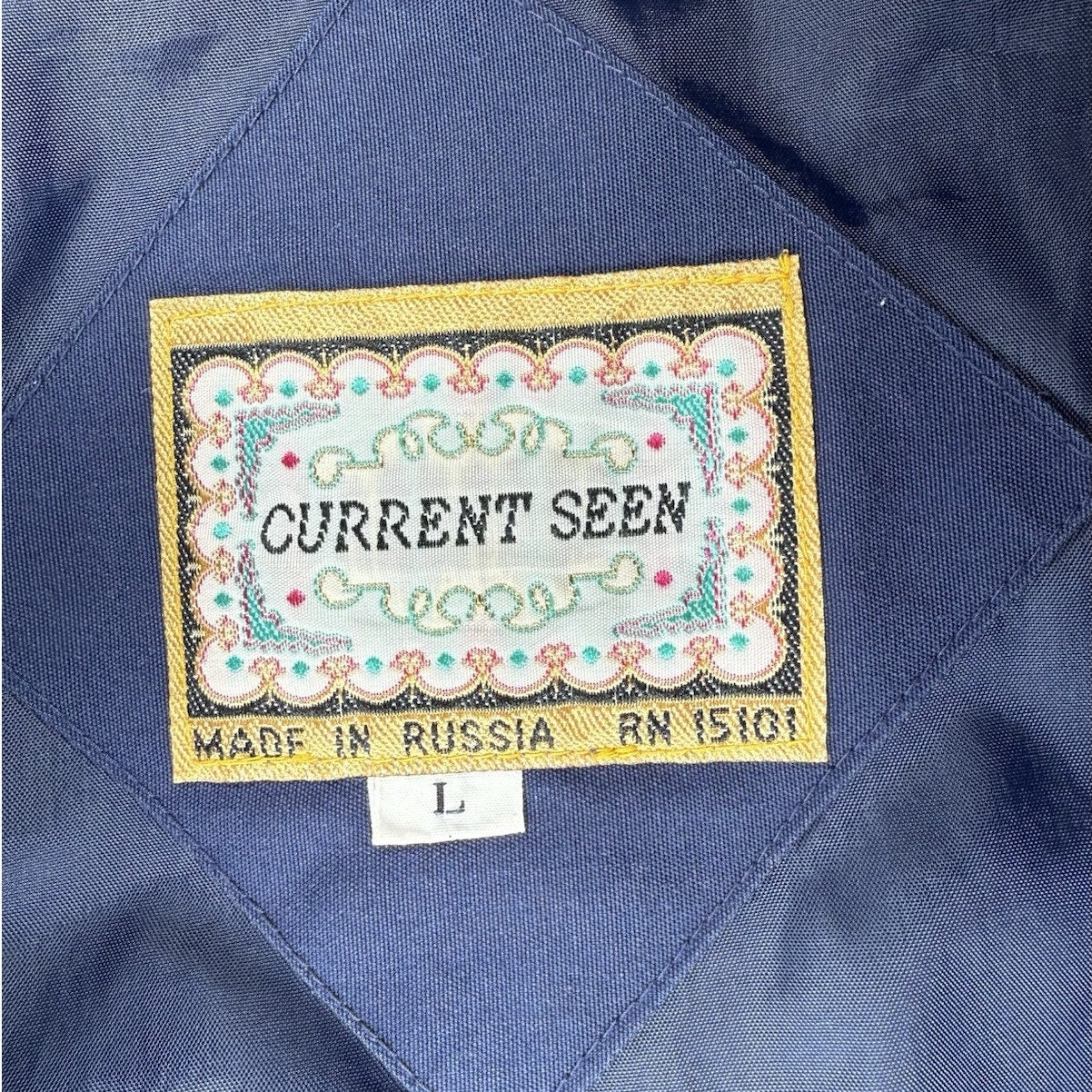Vintage 90s Current Seen Windbreaker Jacket