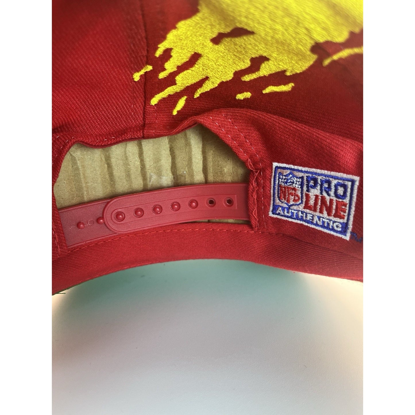 Vintage Logo Athletic Kansas City Chiefs Splash Snapback Hat