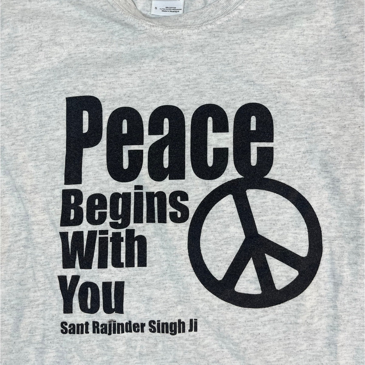 Peace Begins With You Tee