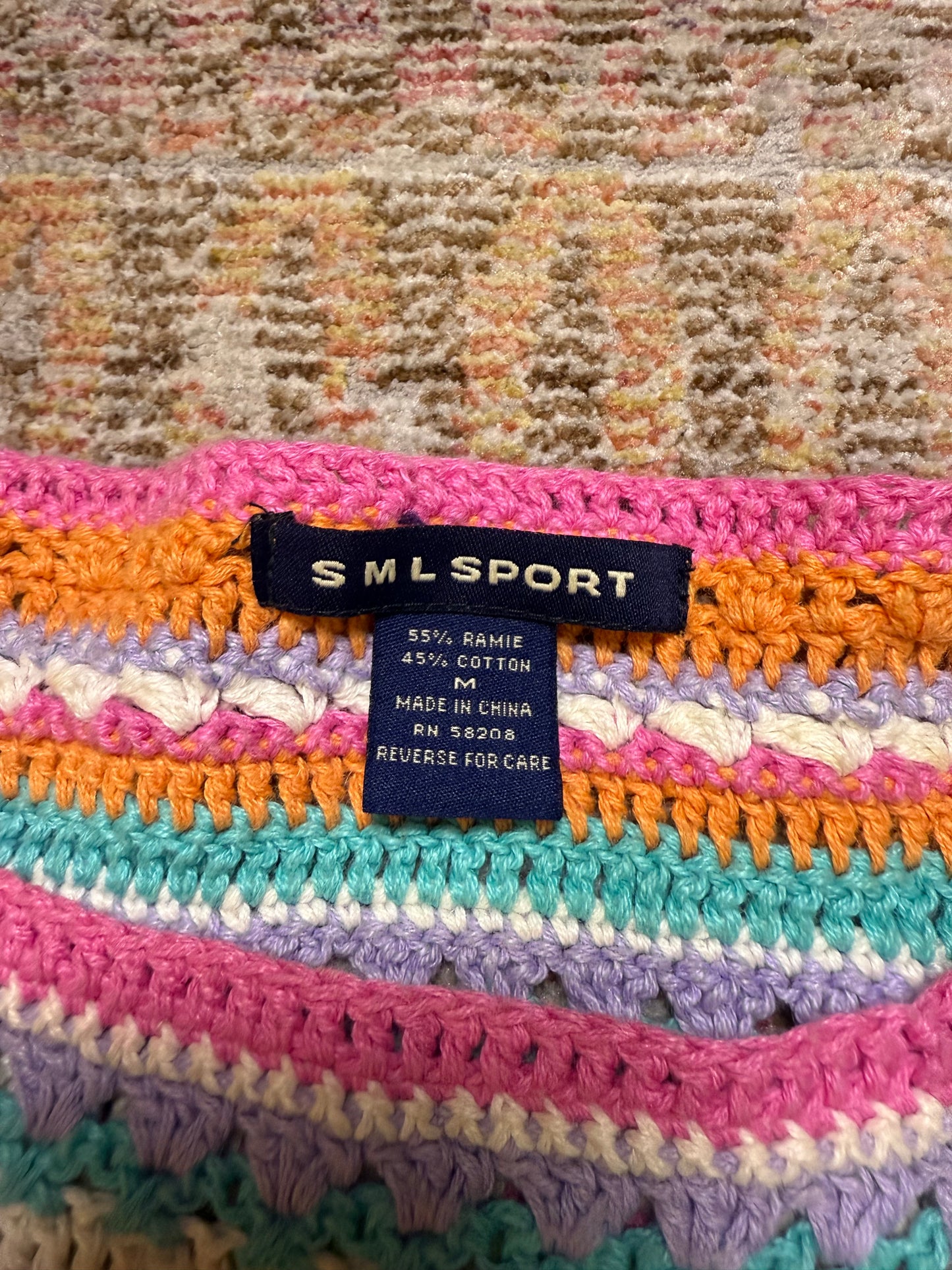 SML Sport 3/4 Sleeve Sweater