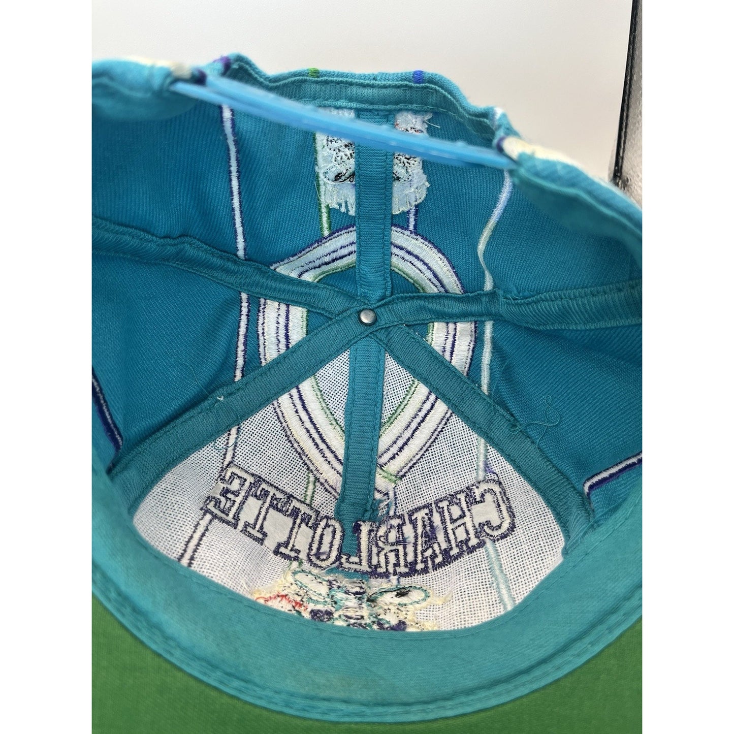 Vintage Charlotte Hornets Big Logo Jersey Snapback