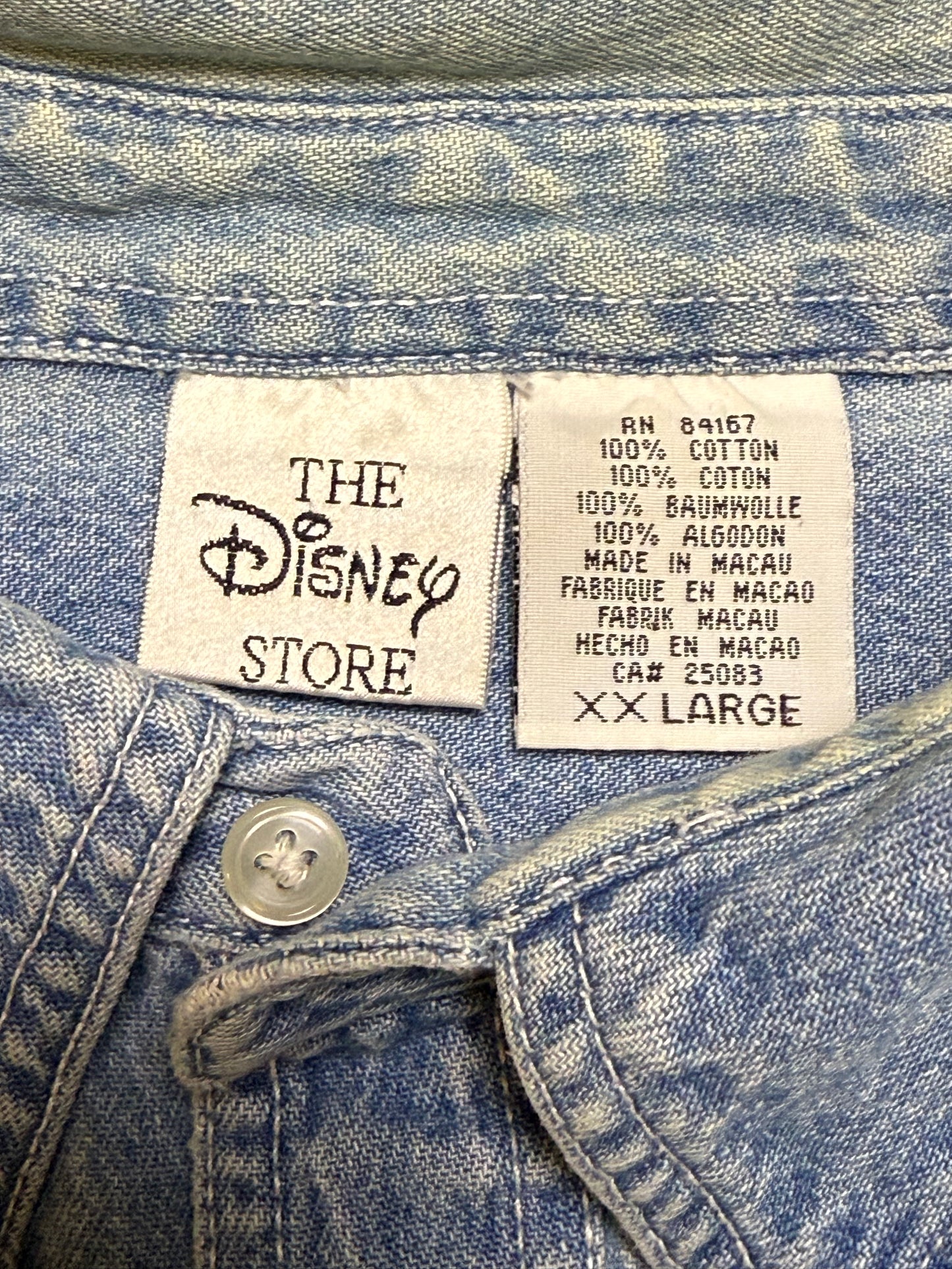 Disney Simply Mickey Denim Shirt