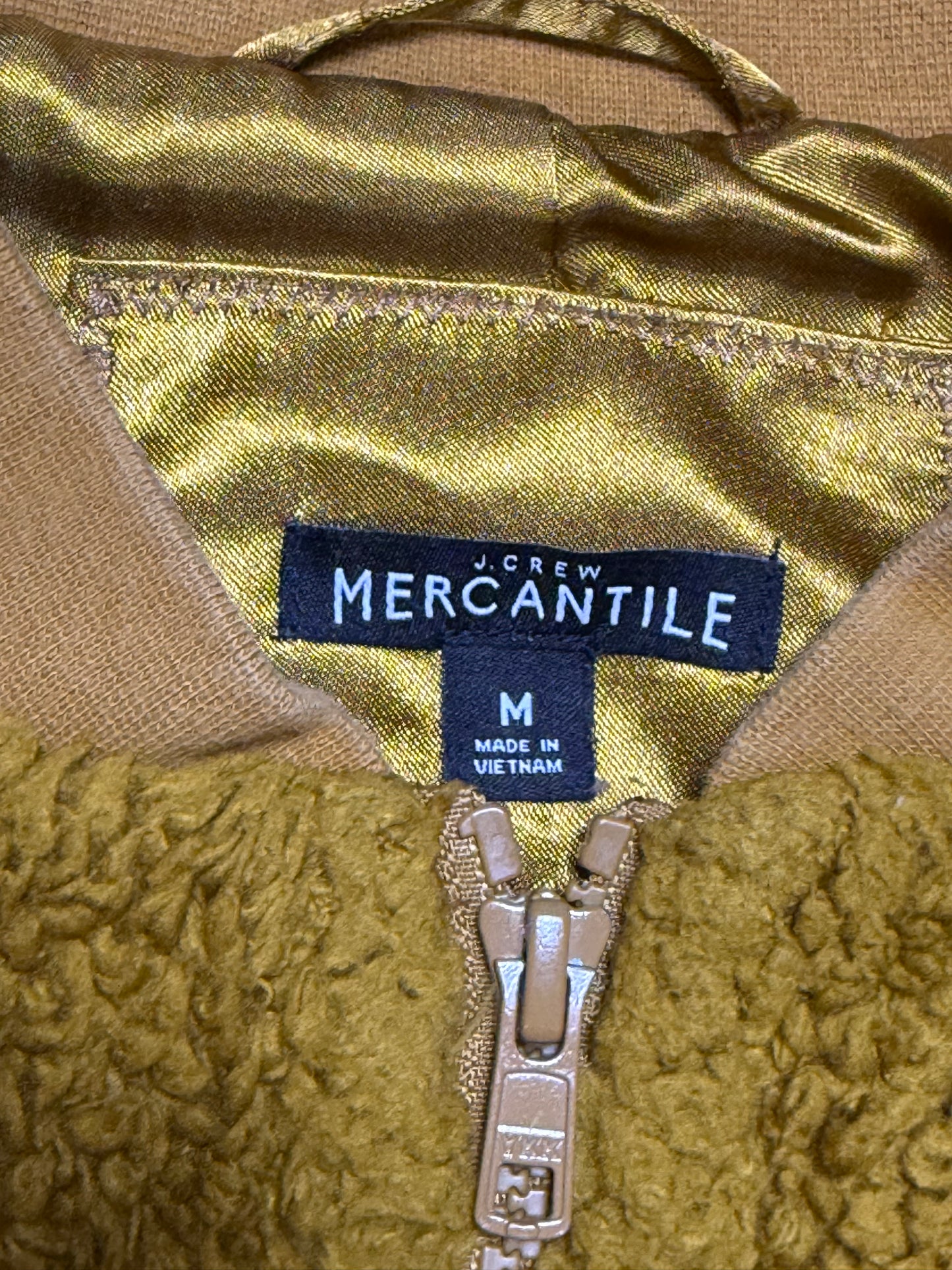 J. Crew Mercantile Sherpa Bomber Jacket