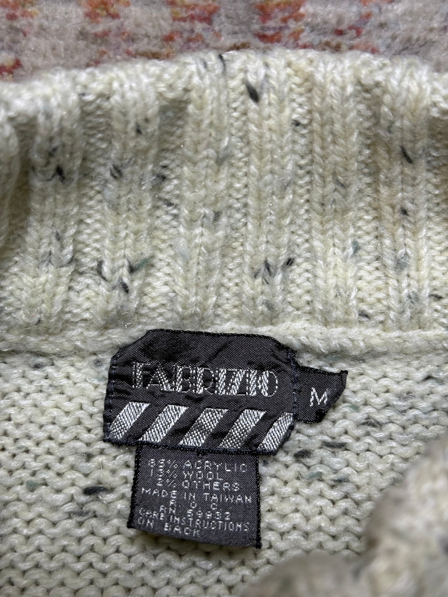 Vintage Fabrizio Patterned Sweater