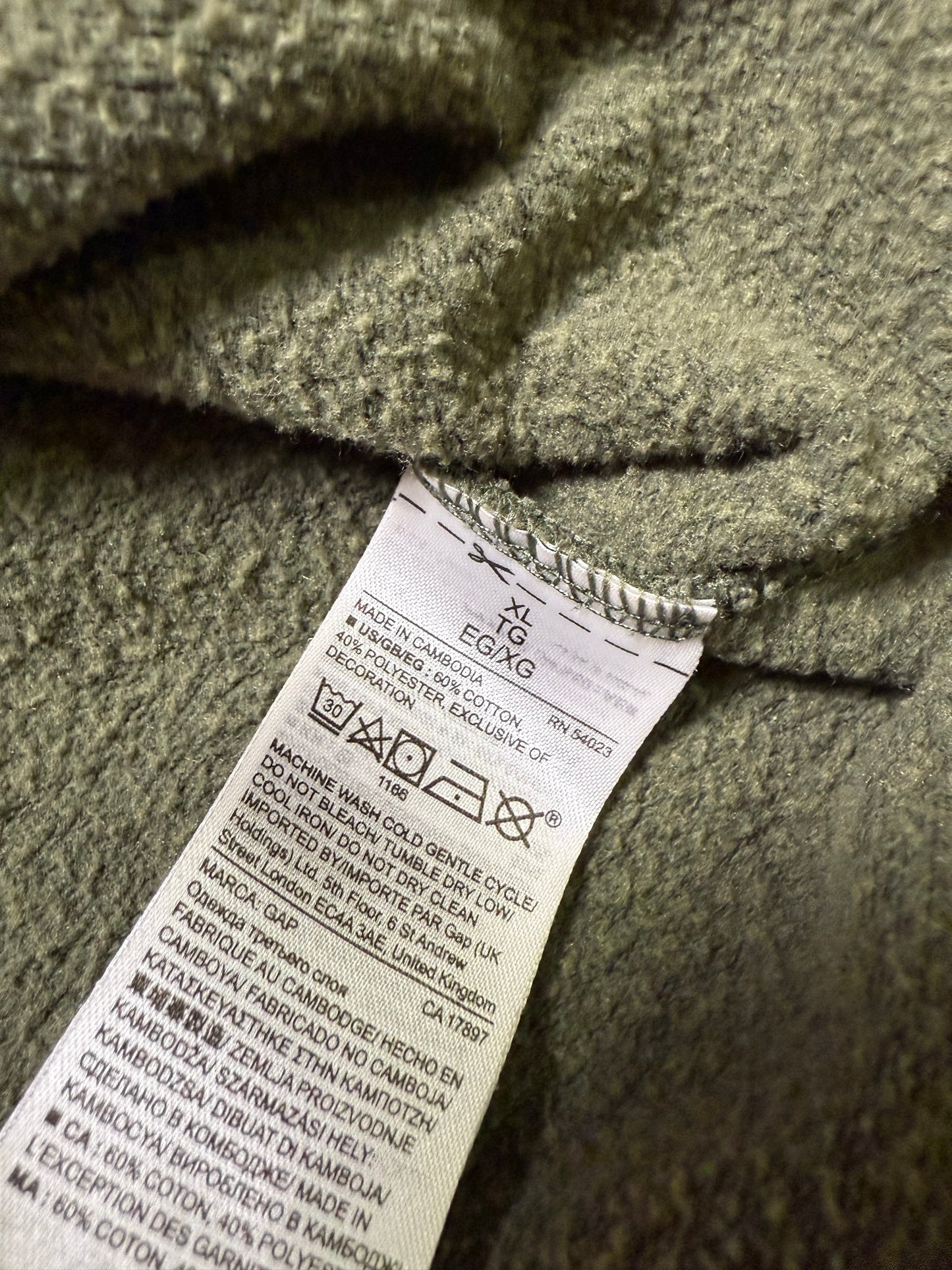 GAP Green Hoodie