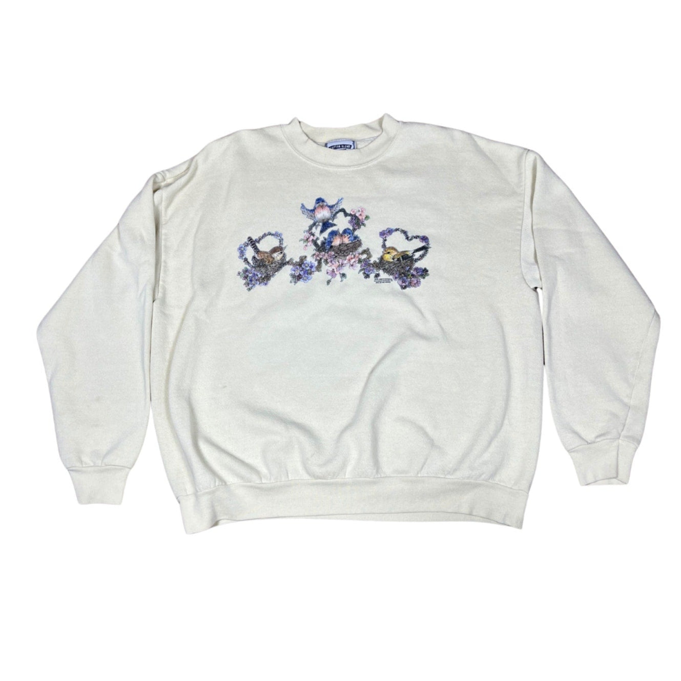 Vintage Granny Floral Sweater