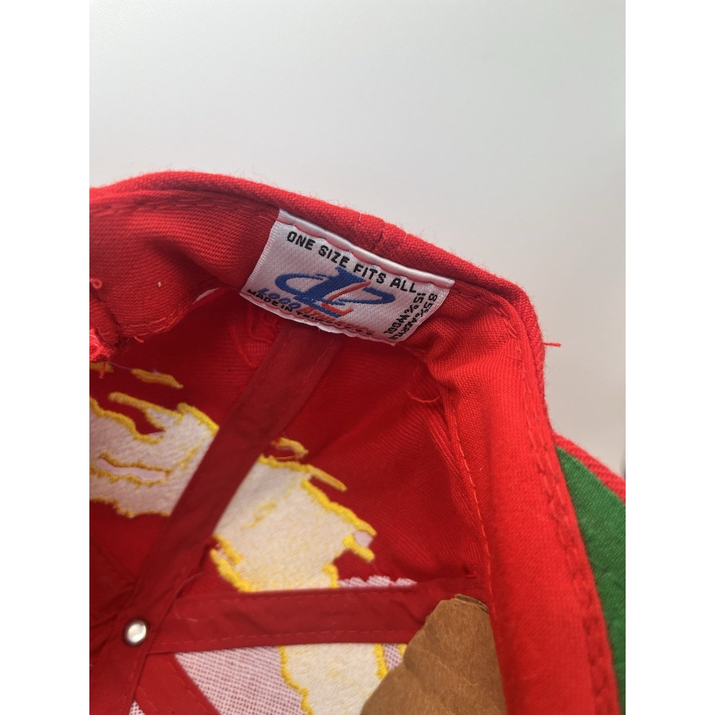 Vintage Logo Athletic Kansas City Chiefs Splash Snapback Hat