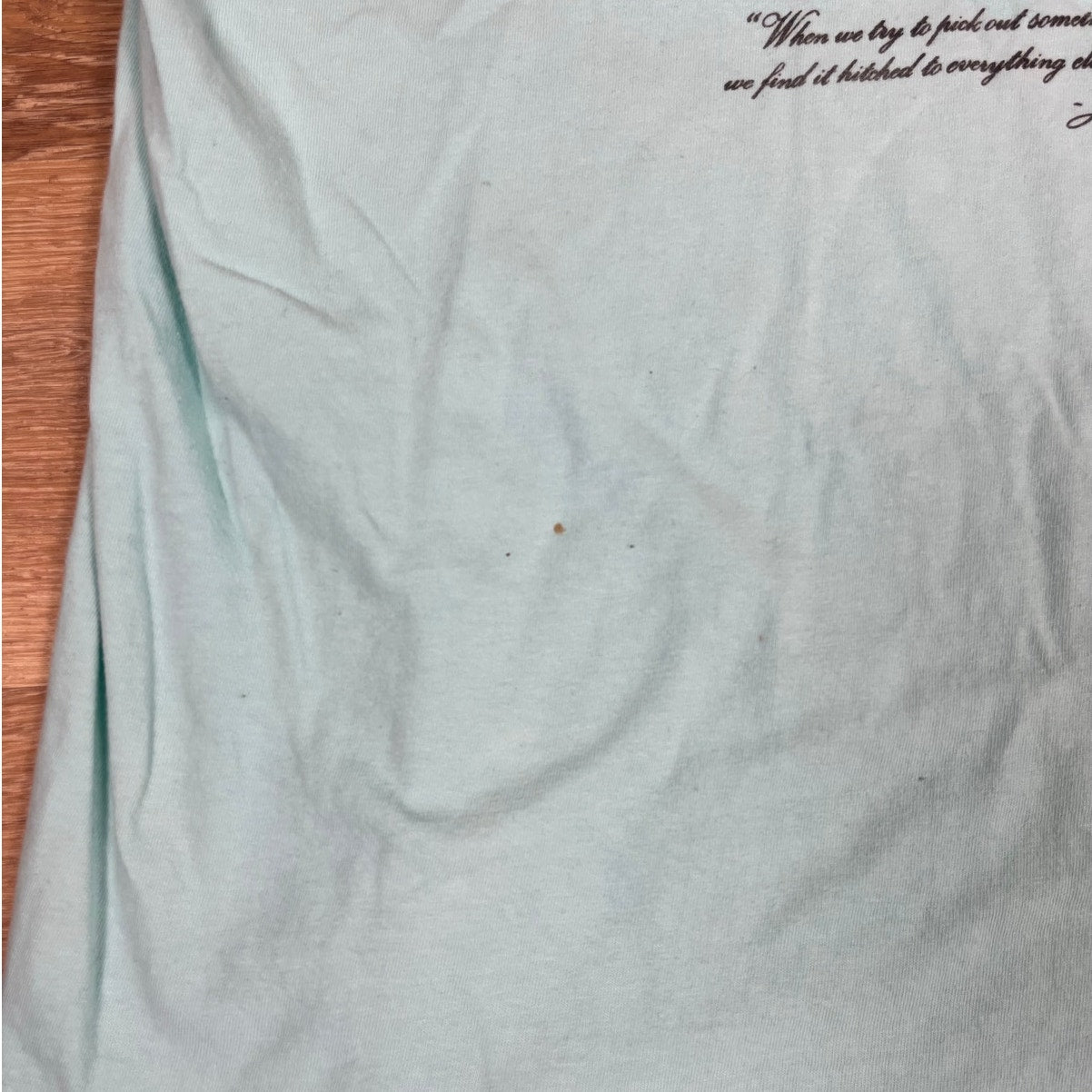 World Healing Tee Light Blue