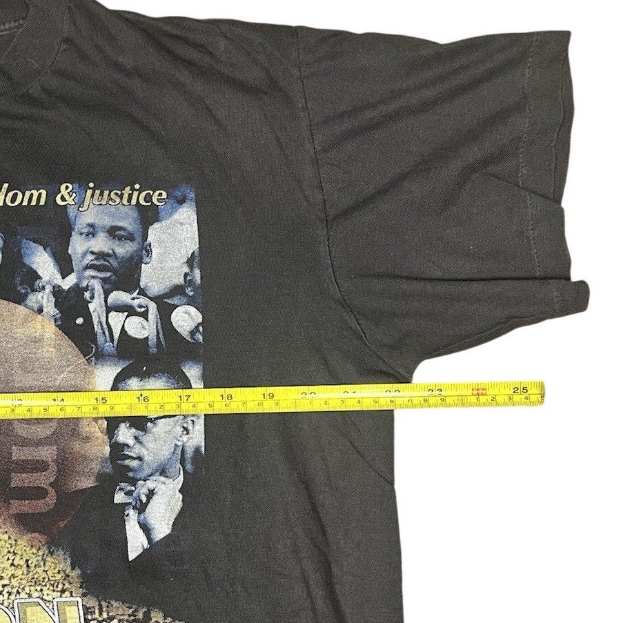 Vintage Million Woman March Shirt XL Rap Tee 1997 Malcolm X MLK Single Stitch