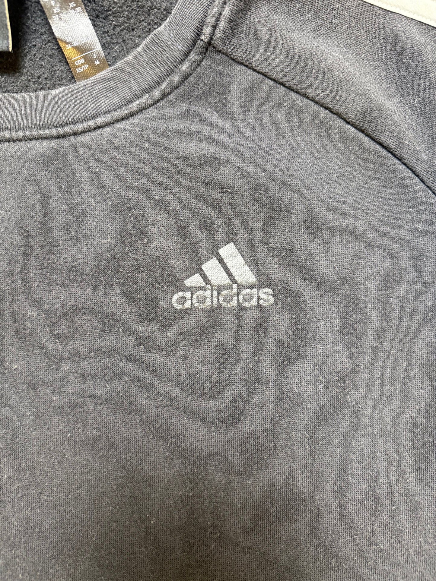 Adidas Striped Crewneck