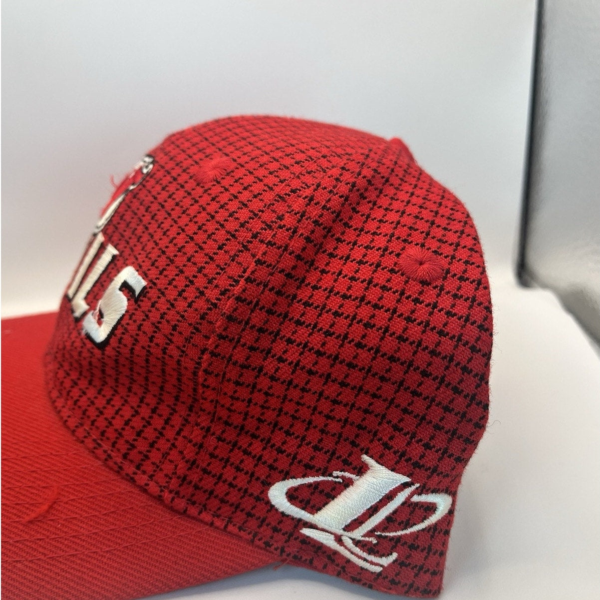 Vintage New Jersey Devils NHL Grid Strapback
