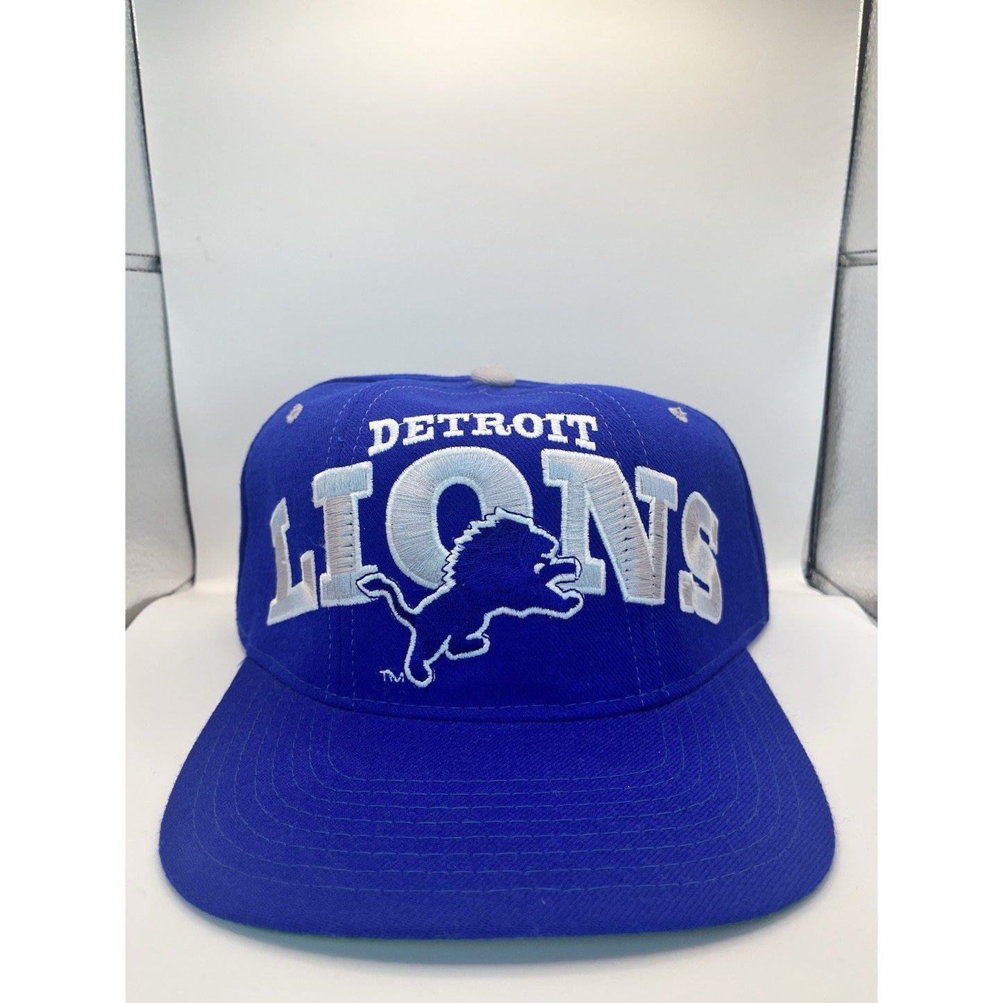 Vintage Detroit Lions Big Logo NFL Tri Power Snapback