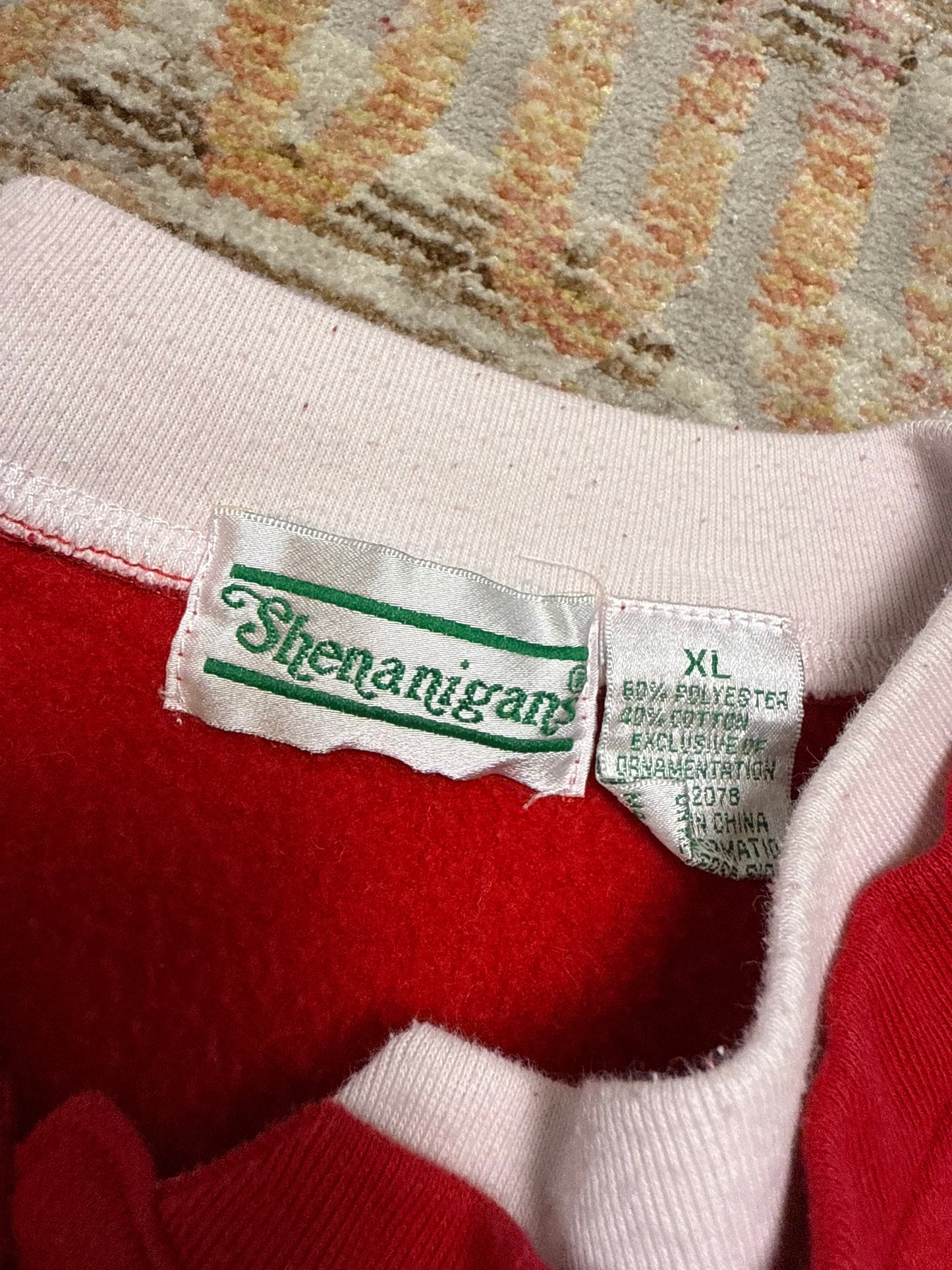 Vintage Shenanigans Button Up Crewneck