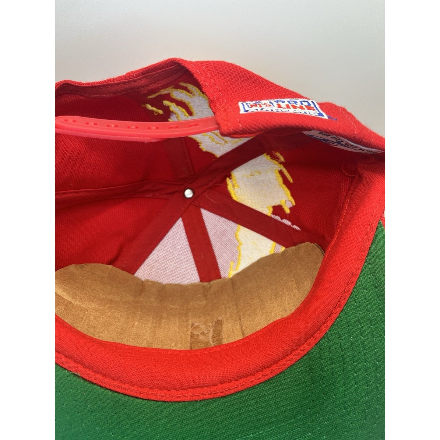 Vintage Logo Athletic Kansas City Chiefs Splash Snapback Hat