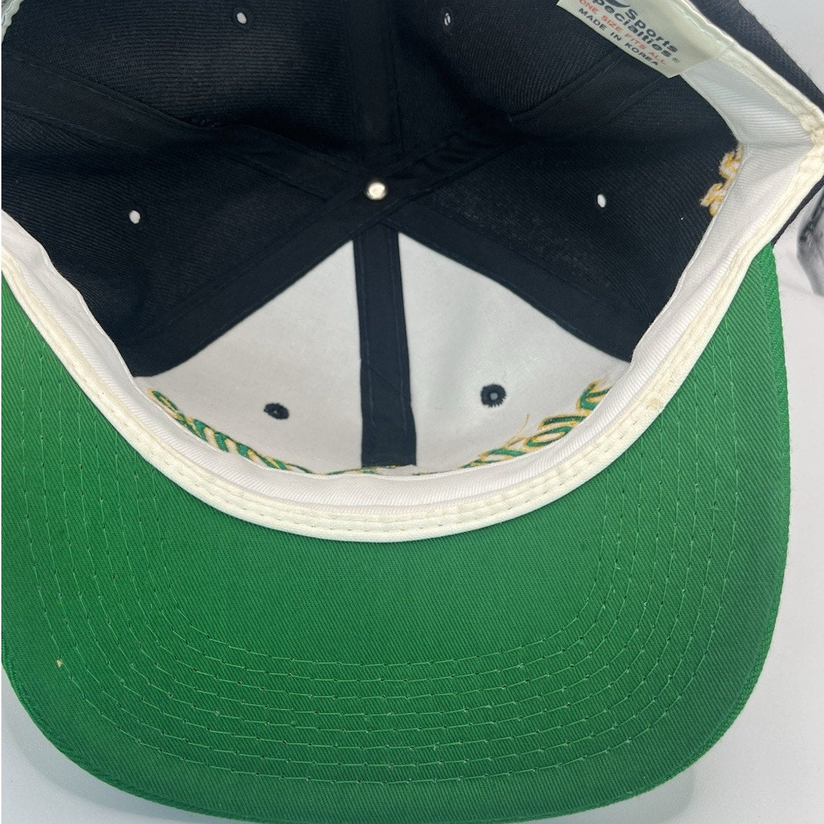 Vintage Notre Dame Script Snapback