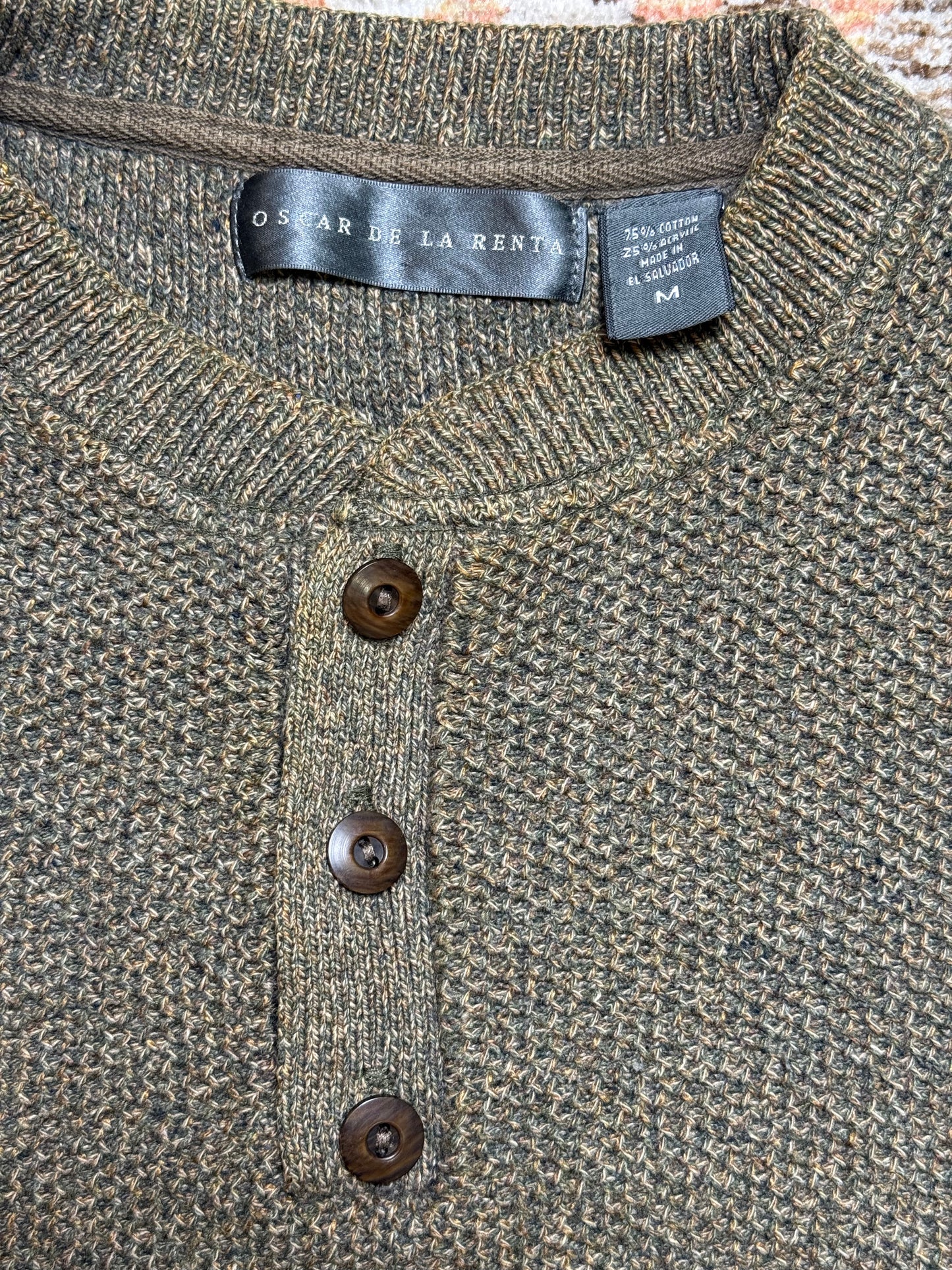 Oscar De La Renta Knit Sweater