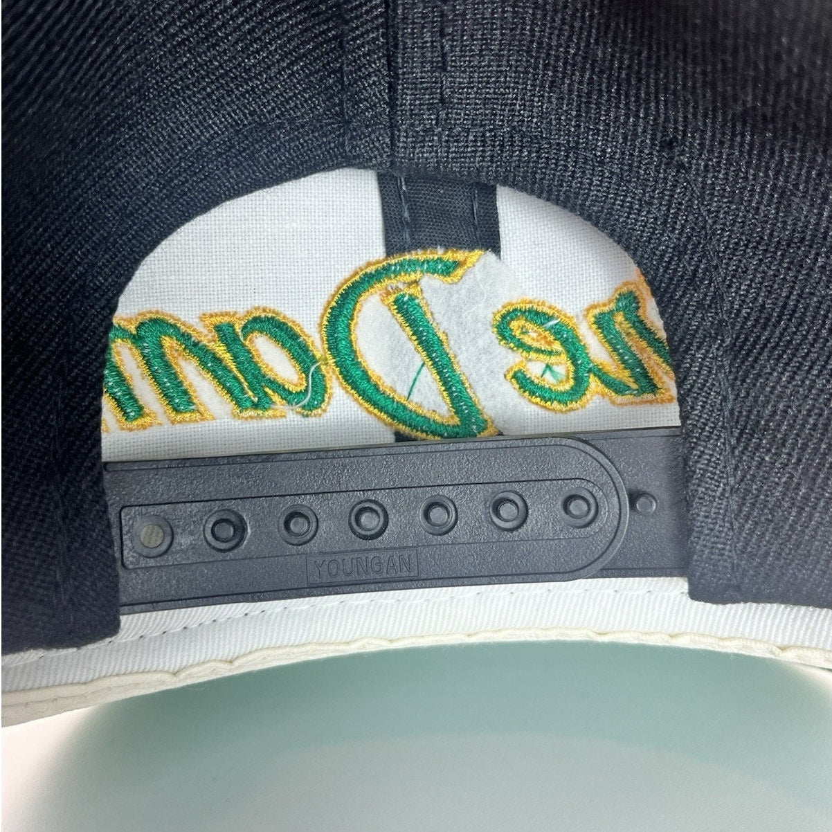 Vintage Notre Dame Script Snapback