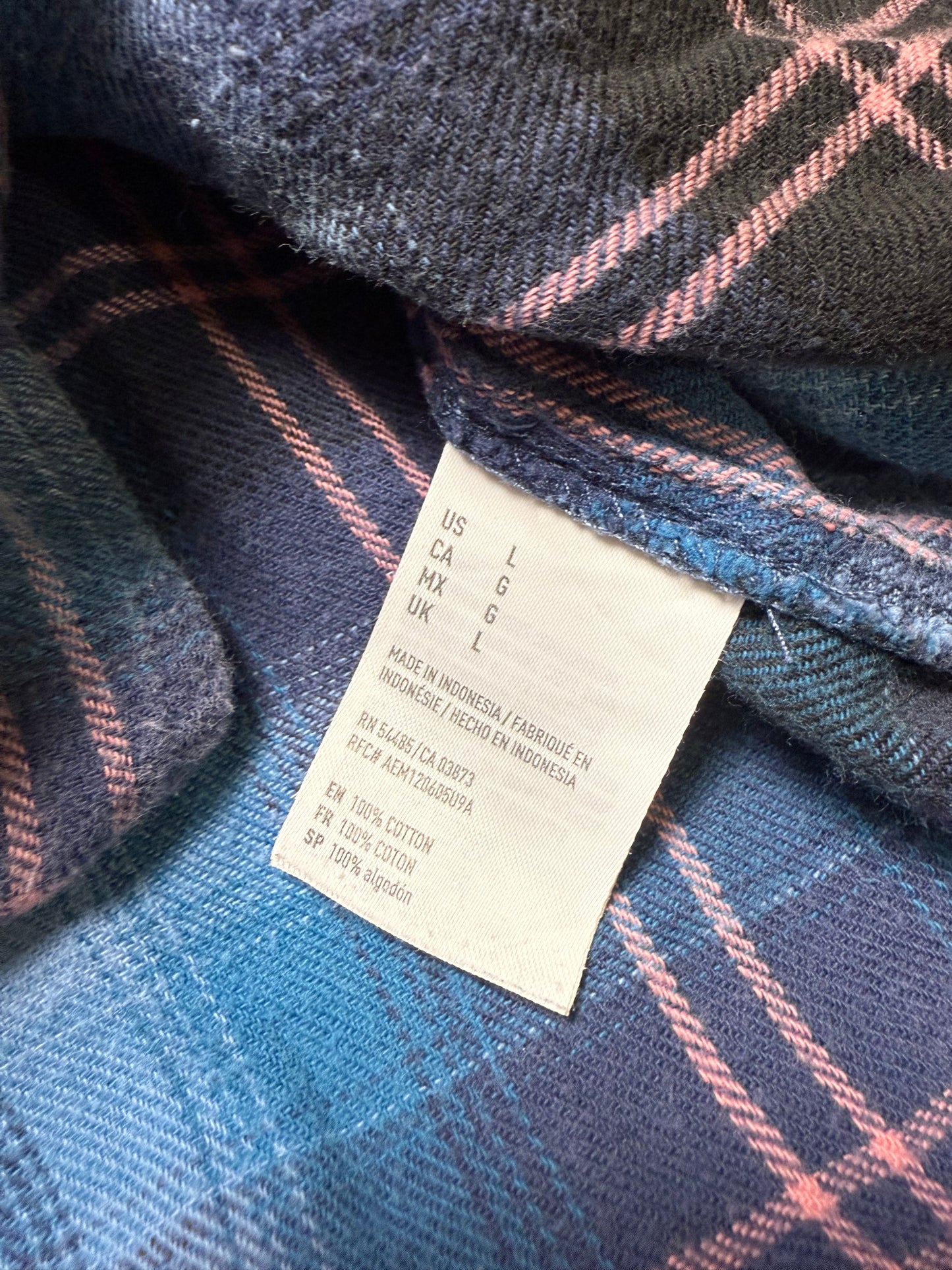 American Eagle Destroyed Women’s Flannel