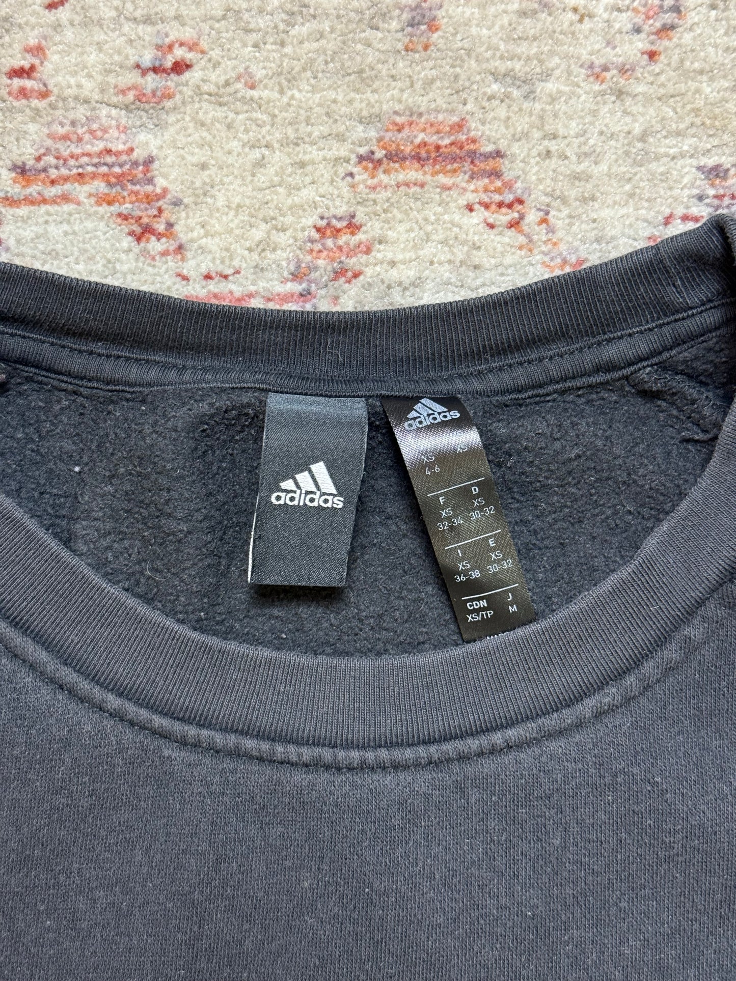 Adidas Striped Crewneck