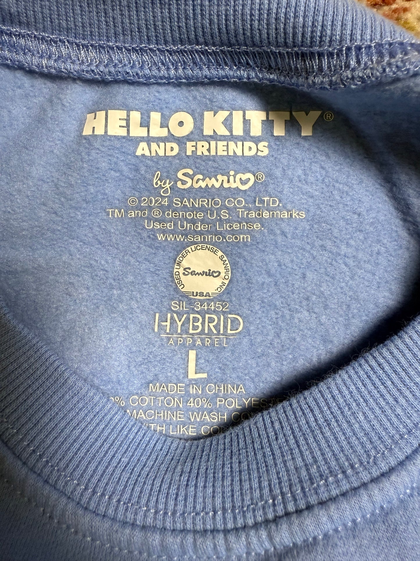 Hello Kitty Love Yourself Crewneck