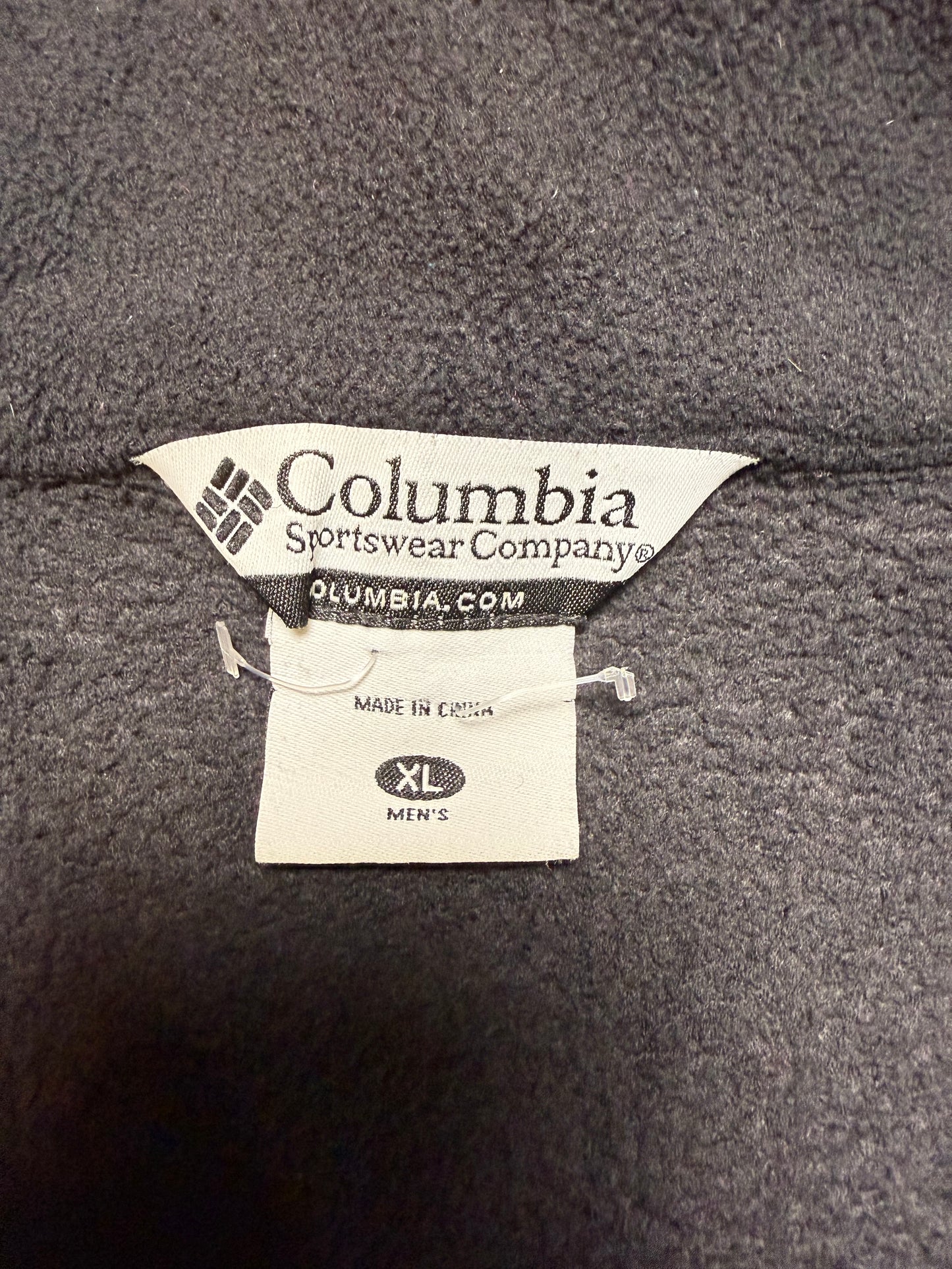 Columbia Black Fleece Vest