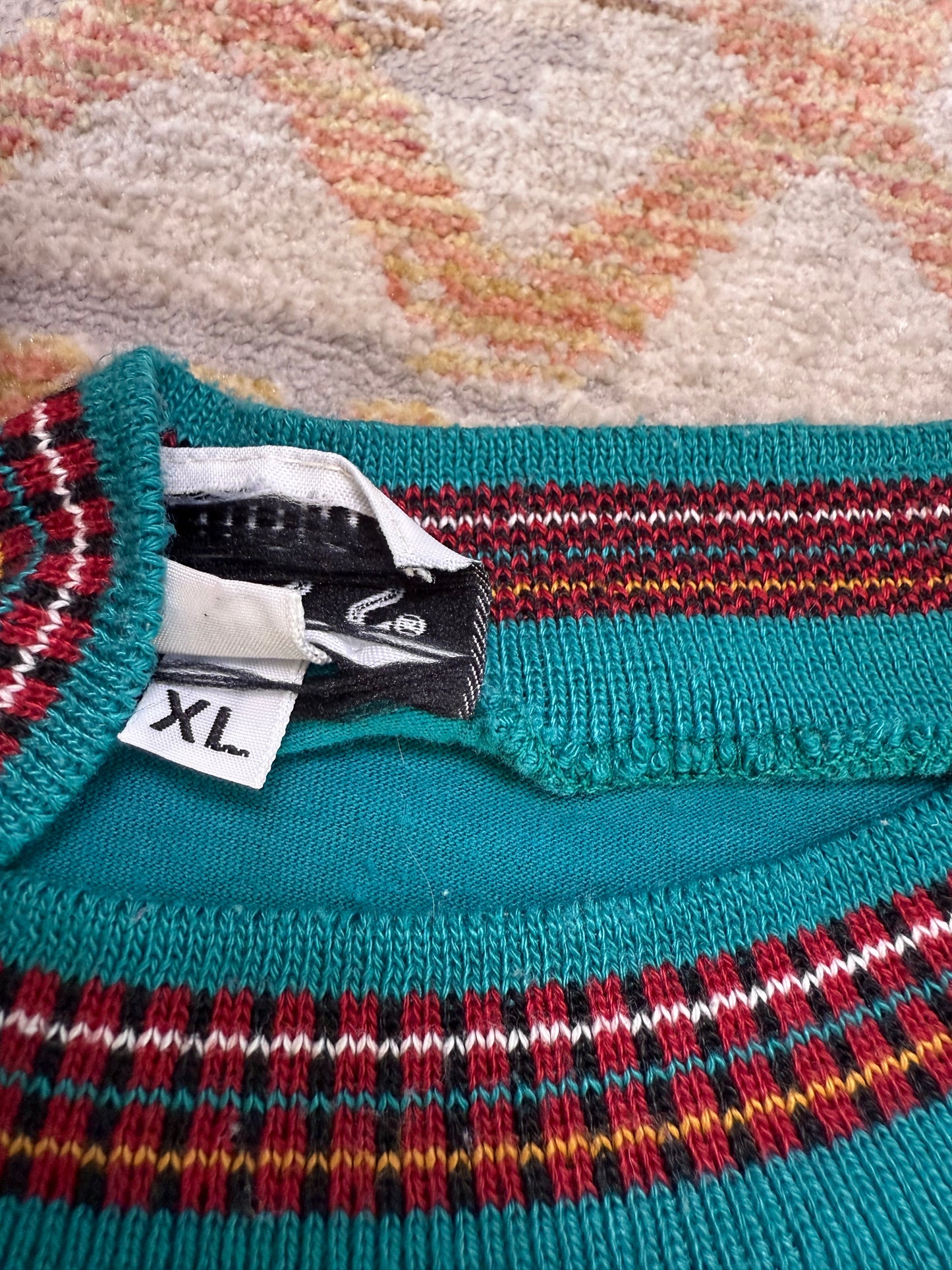 Vintage Plaid Lined T-Shirt