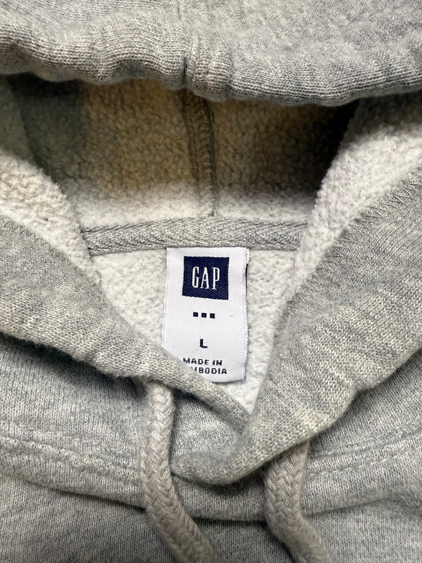 GAP Grey Lettered Hoodie