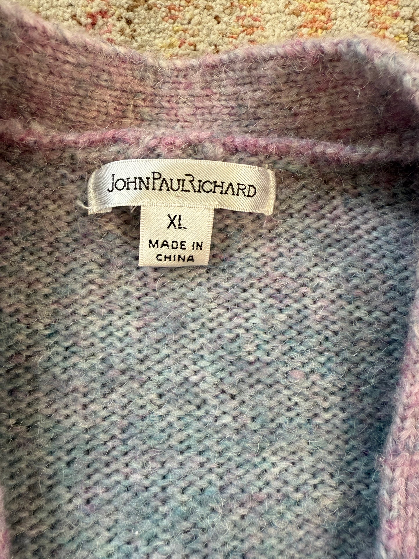 Ombré Button Up Sweater