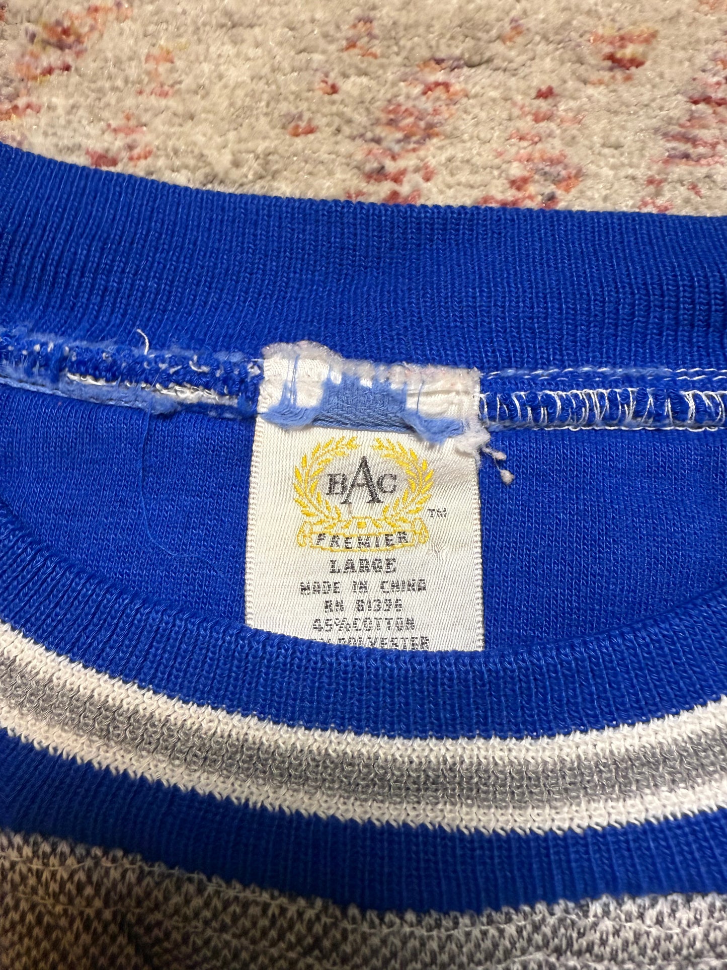 Vintage Cape Cod Striped Crew Neck