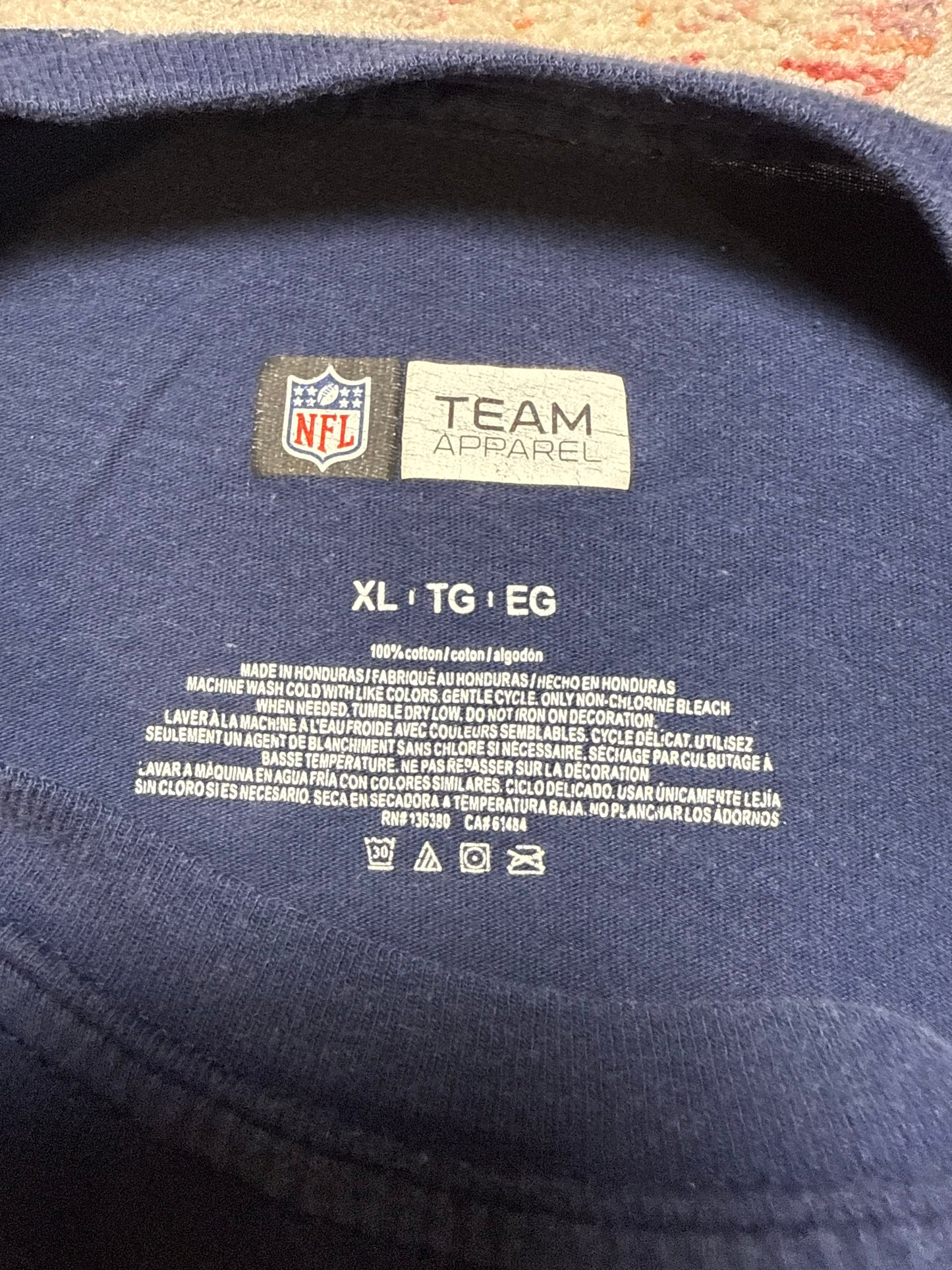 NFL New England Patriots Champions Long Sleeve