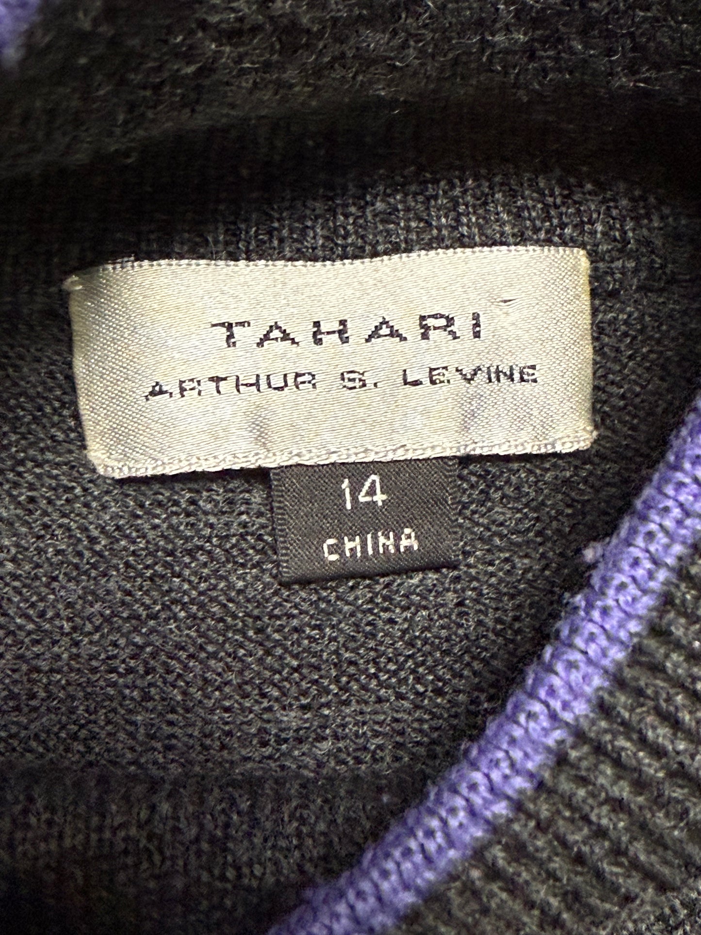 Tahari Diamond Sleeveless Womens Sweater