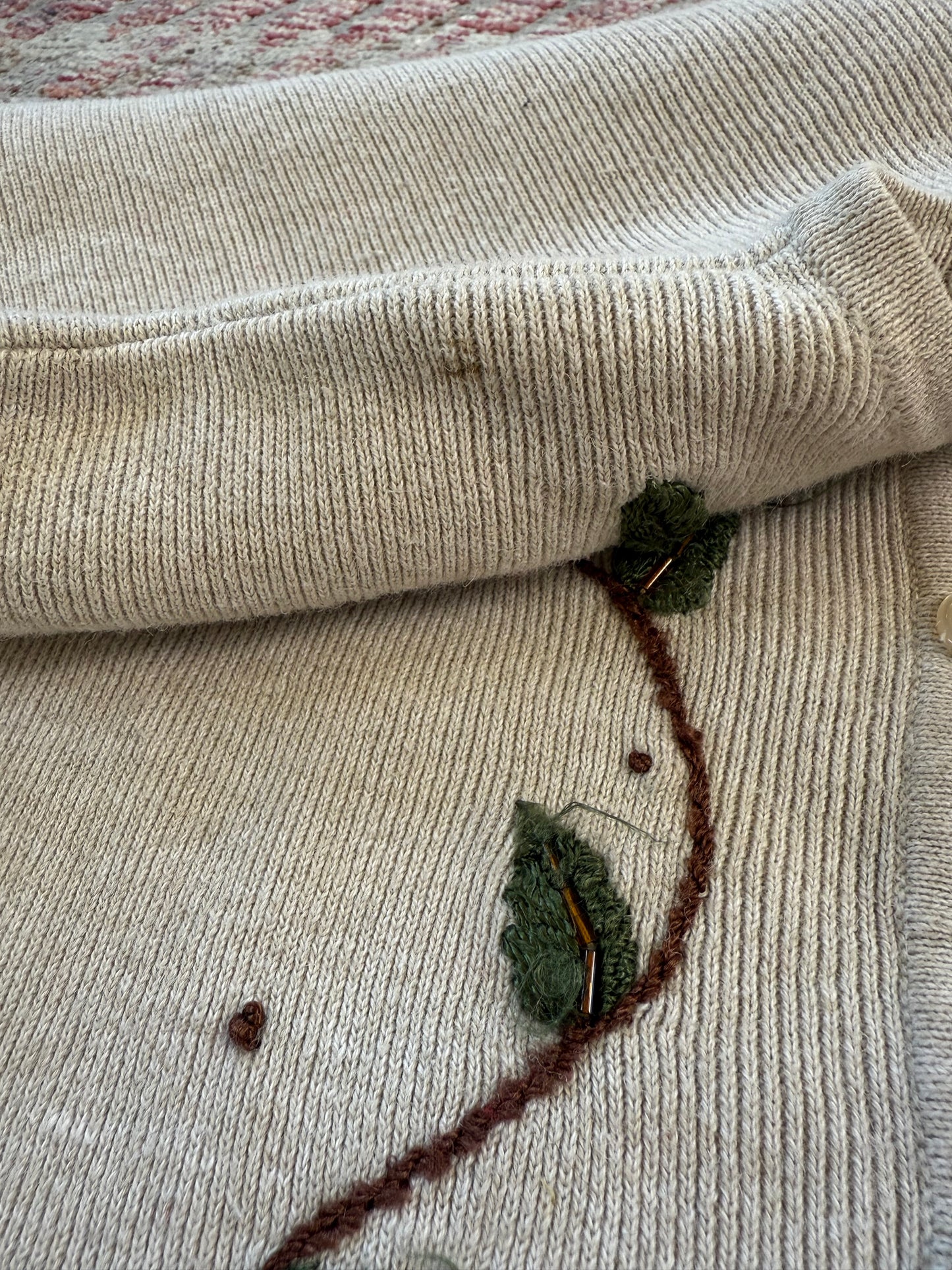 Vine Button Up Sweater
