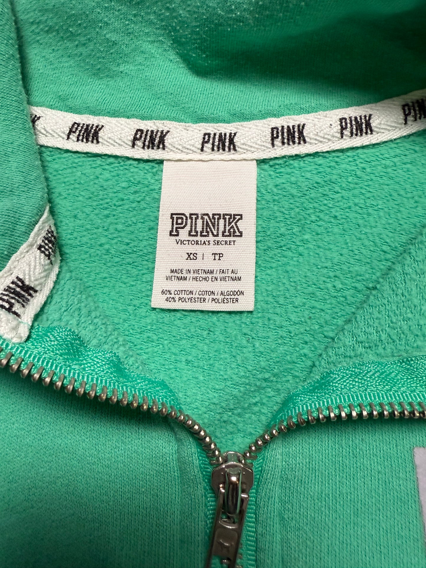 Victoria’s Secret PINK 1/4 Zip Crewneck