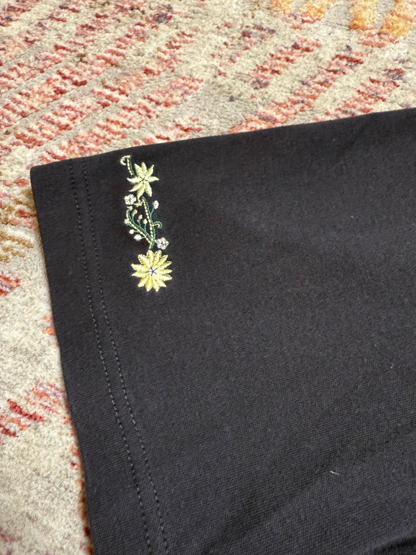 Vintage Floral Collar Granny Shirt