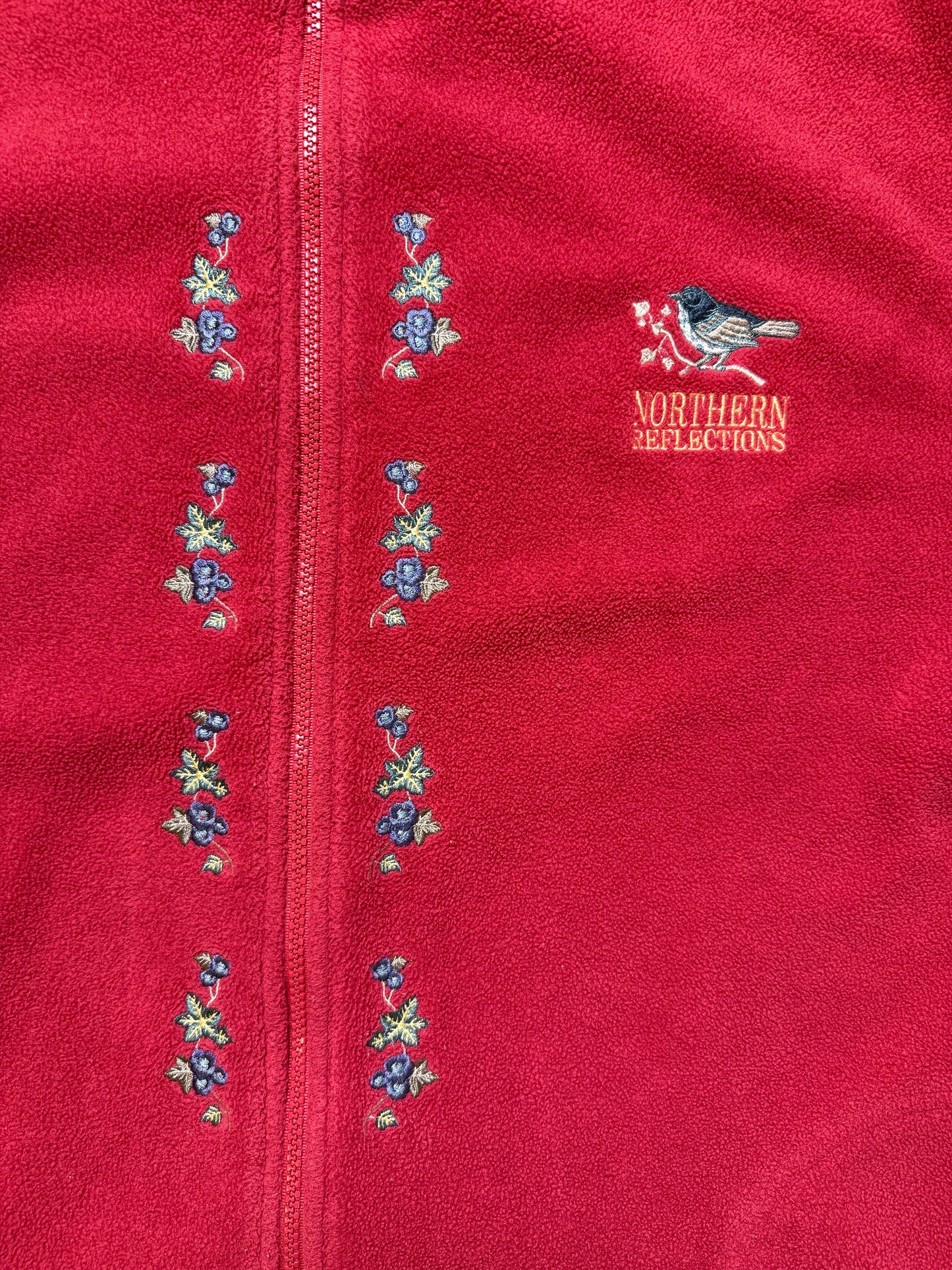 Vintage Northern Reflections Bird Fleece