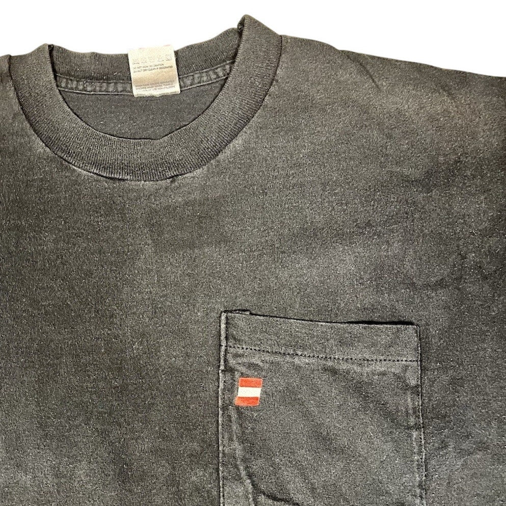 Vintage Winston Cigarettes Pocket T Shirt "Nascar Winston Cup Series" Black