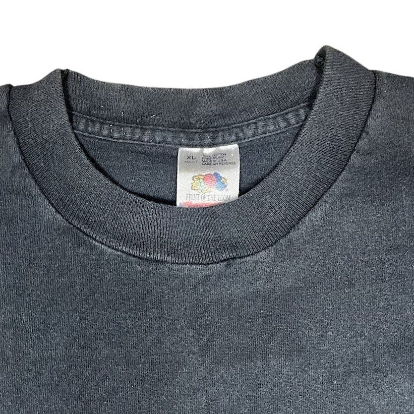 Vintage Winston Cigarettes Pocket T Shirt "Nascar Winston Cup Series" Black