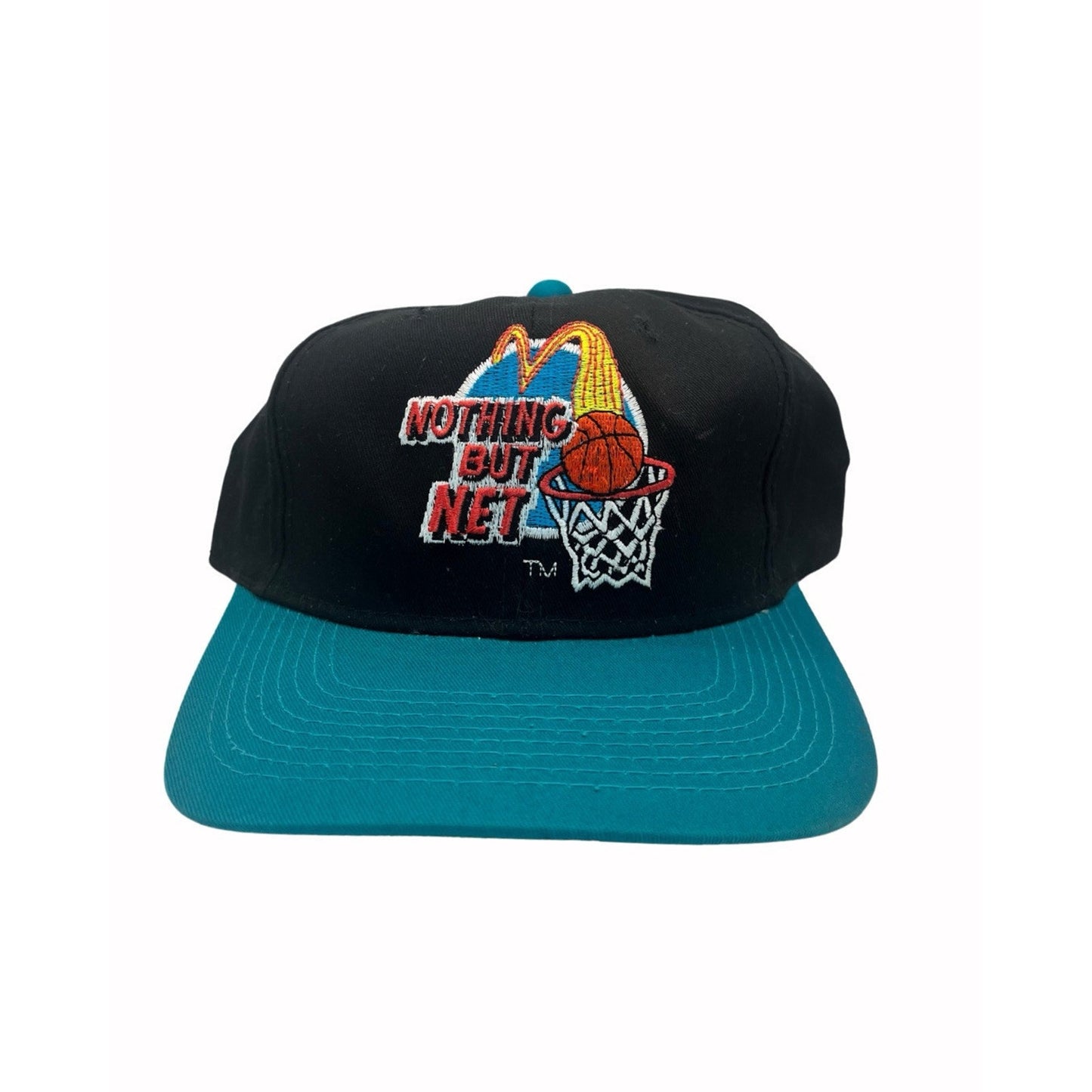 Vintage McDonalds (Nothing But Net) 90s Basketball Promotional Snapback