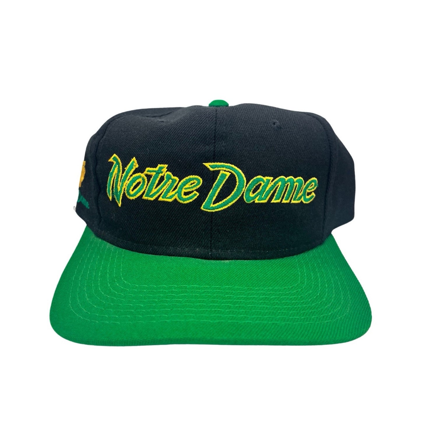 Vintage Notre Dame Script Snapback