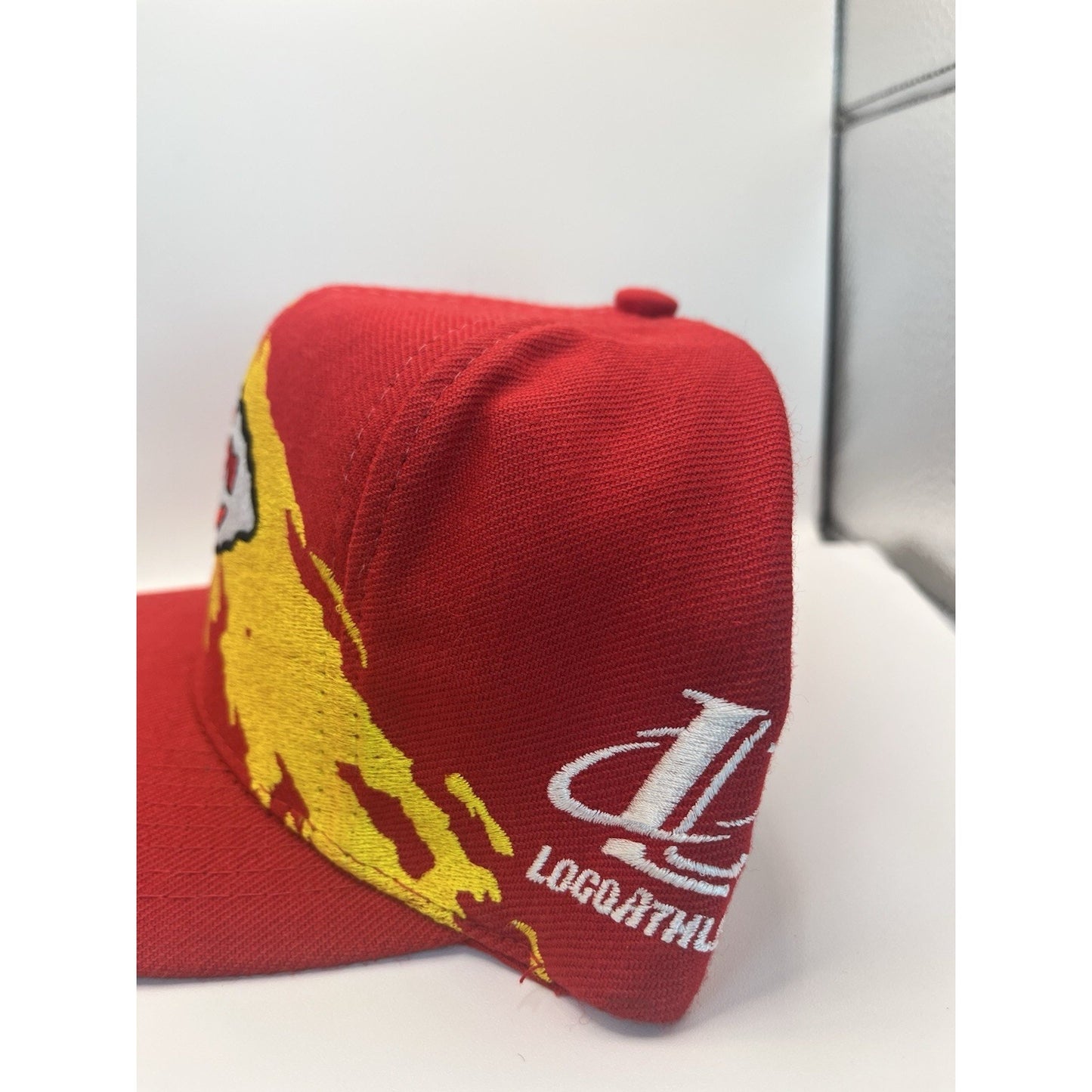 Vintage Logo Athletic Kansas City Chiefs Splash Snapback Hat