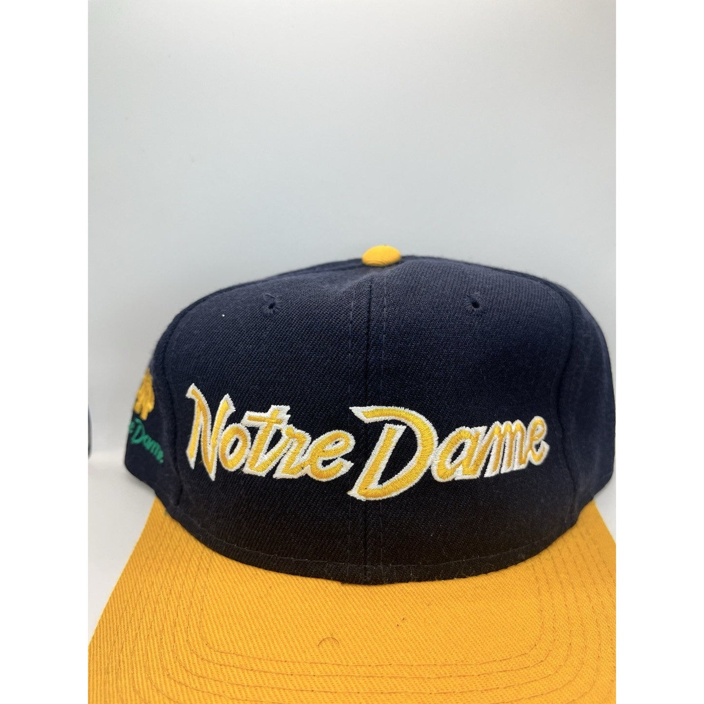 Vintage Notre Dame Sports Specialties Script Snapback