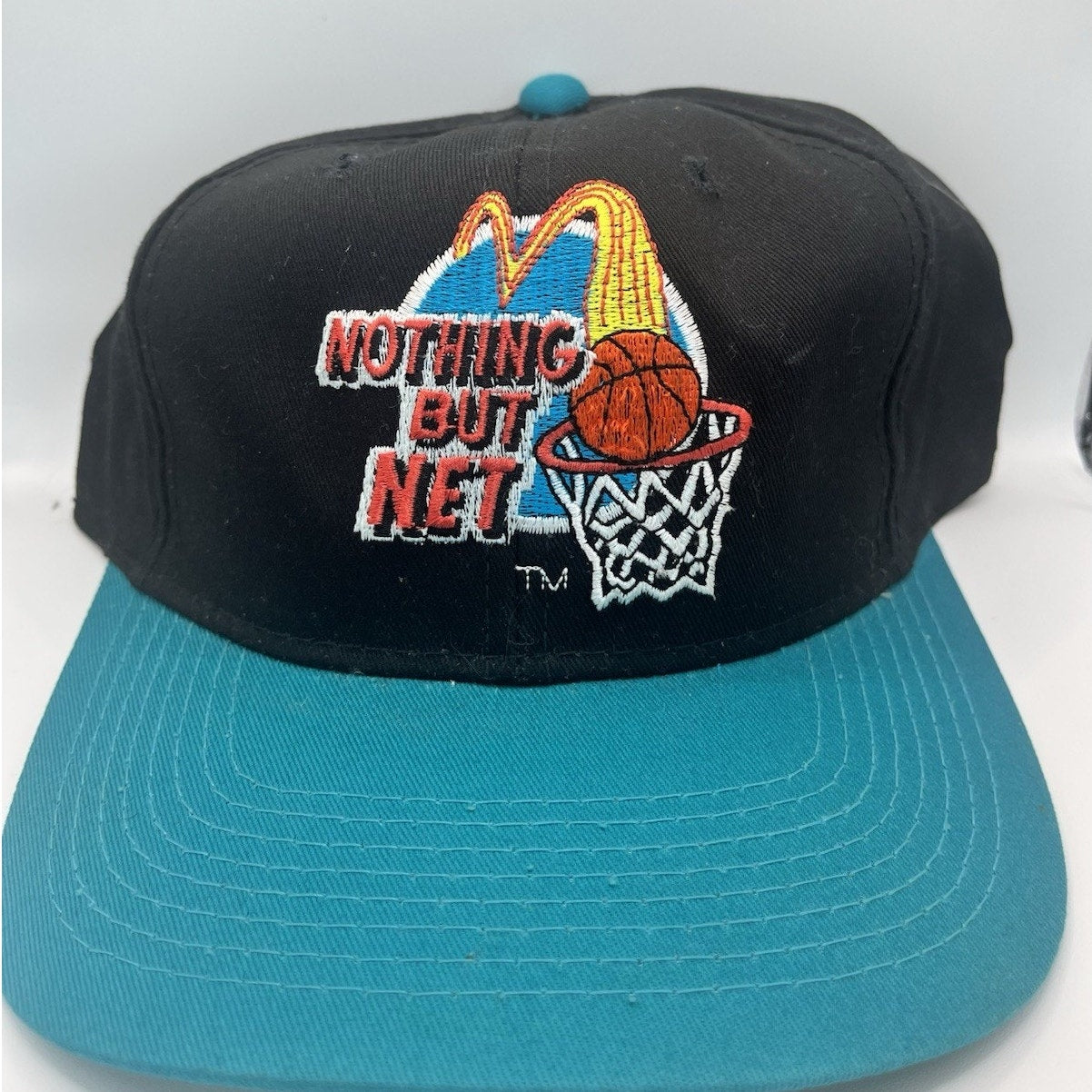 Vintage McDonalds (Nothing But Net) 90s Basketball Promotional Snapback