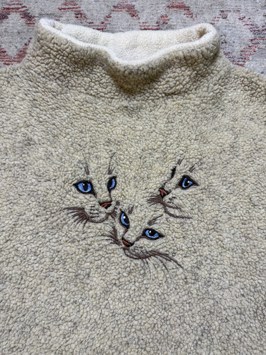 Vintage Cat Fleece