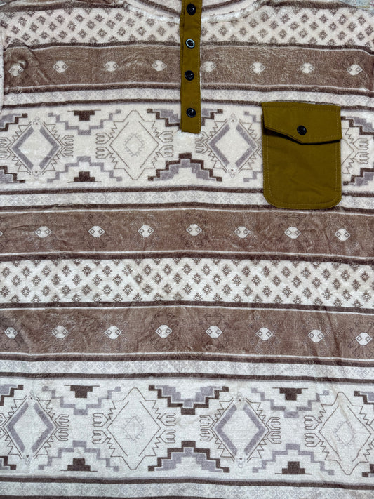 Western Style Winter Fleece