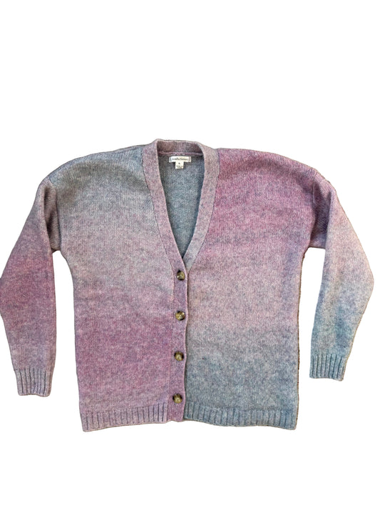Ombré Button Up Sweater