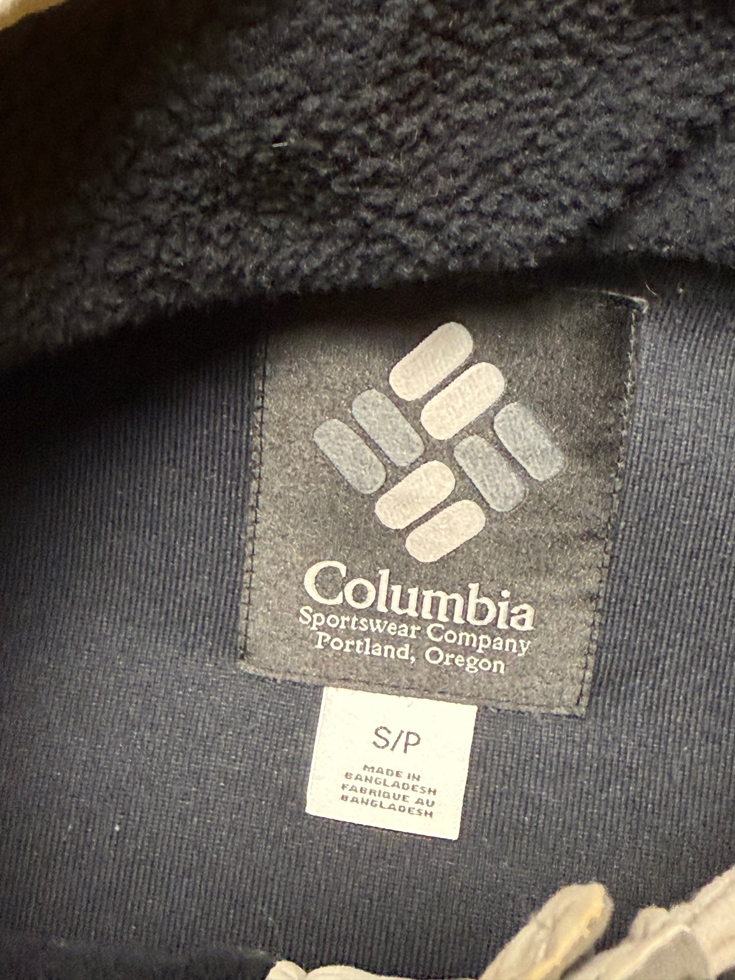Columbia 1/4 Button Sherpa Fleece