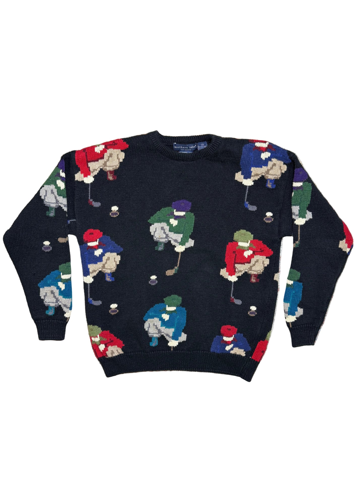 Vintage Northern Isles Golf Sweater