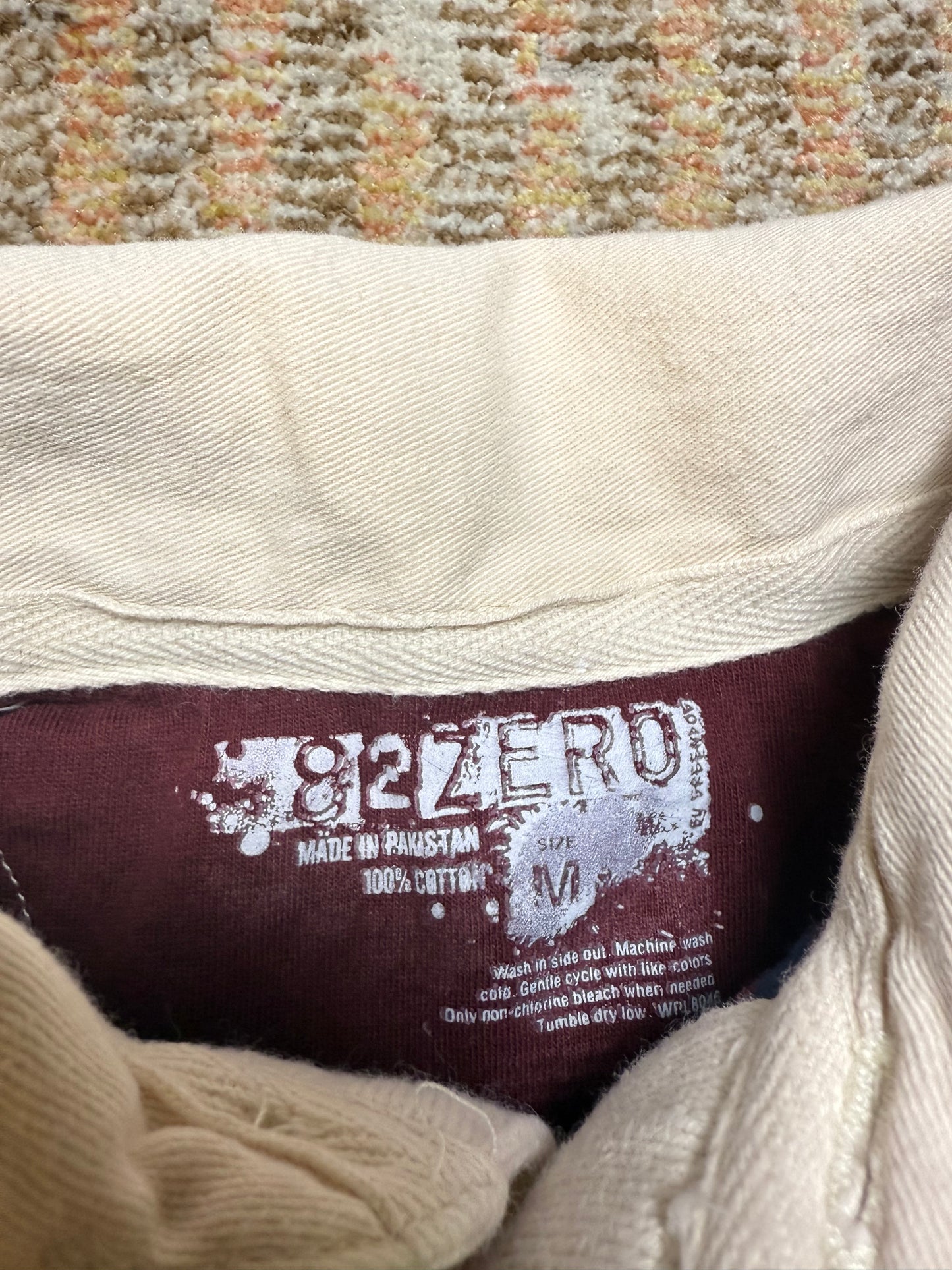 Y2K 82 Zero Long Sleeve Striped Polo