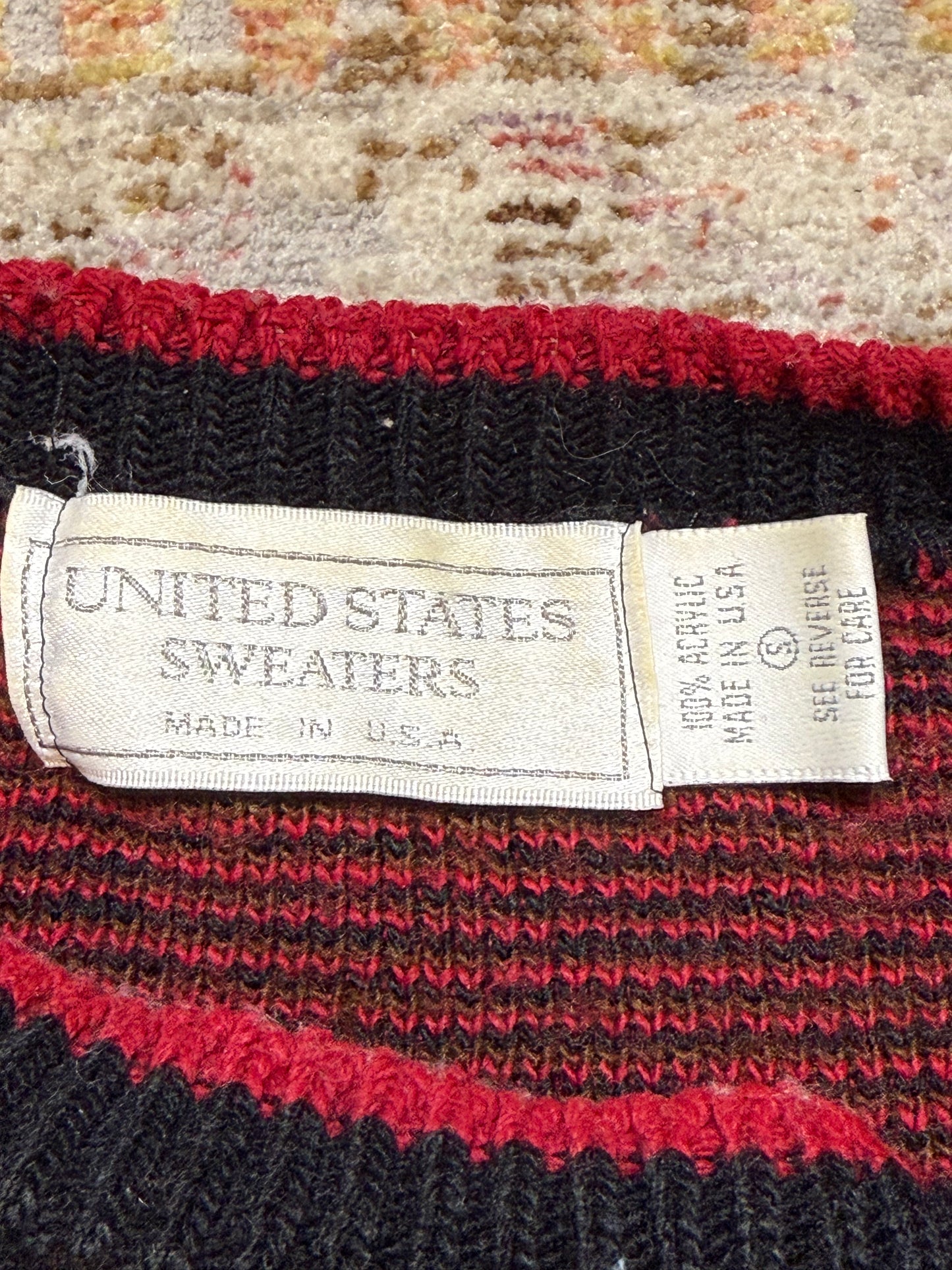 Vintage United States Sweaters Floral