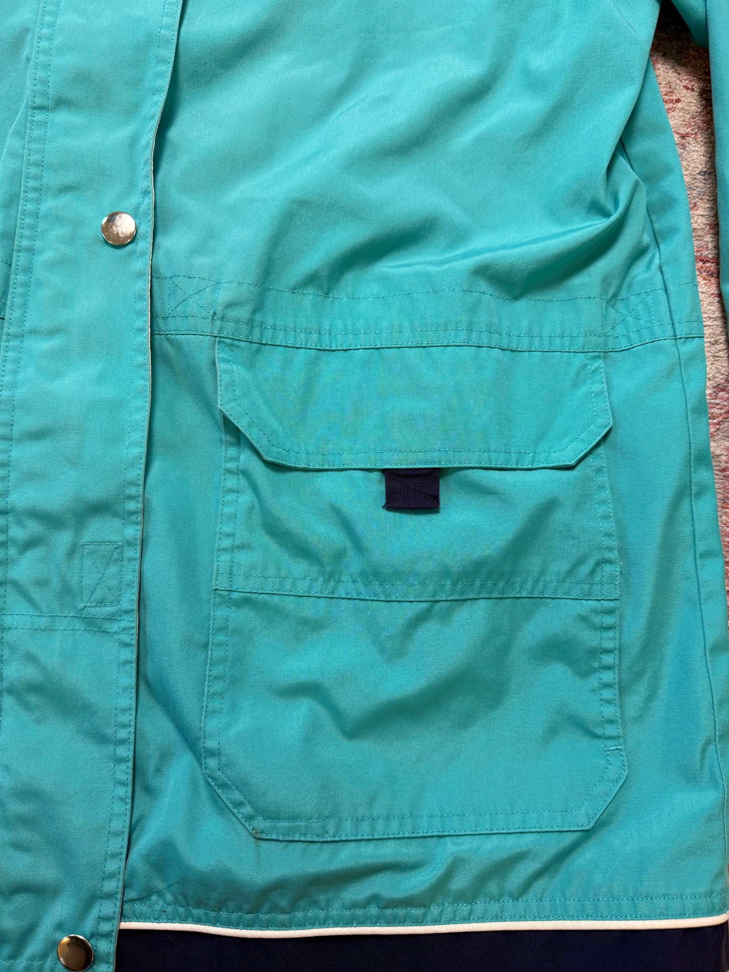 Vintage Classic Elements Teal Jacket